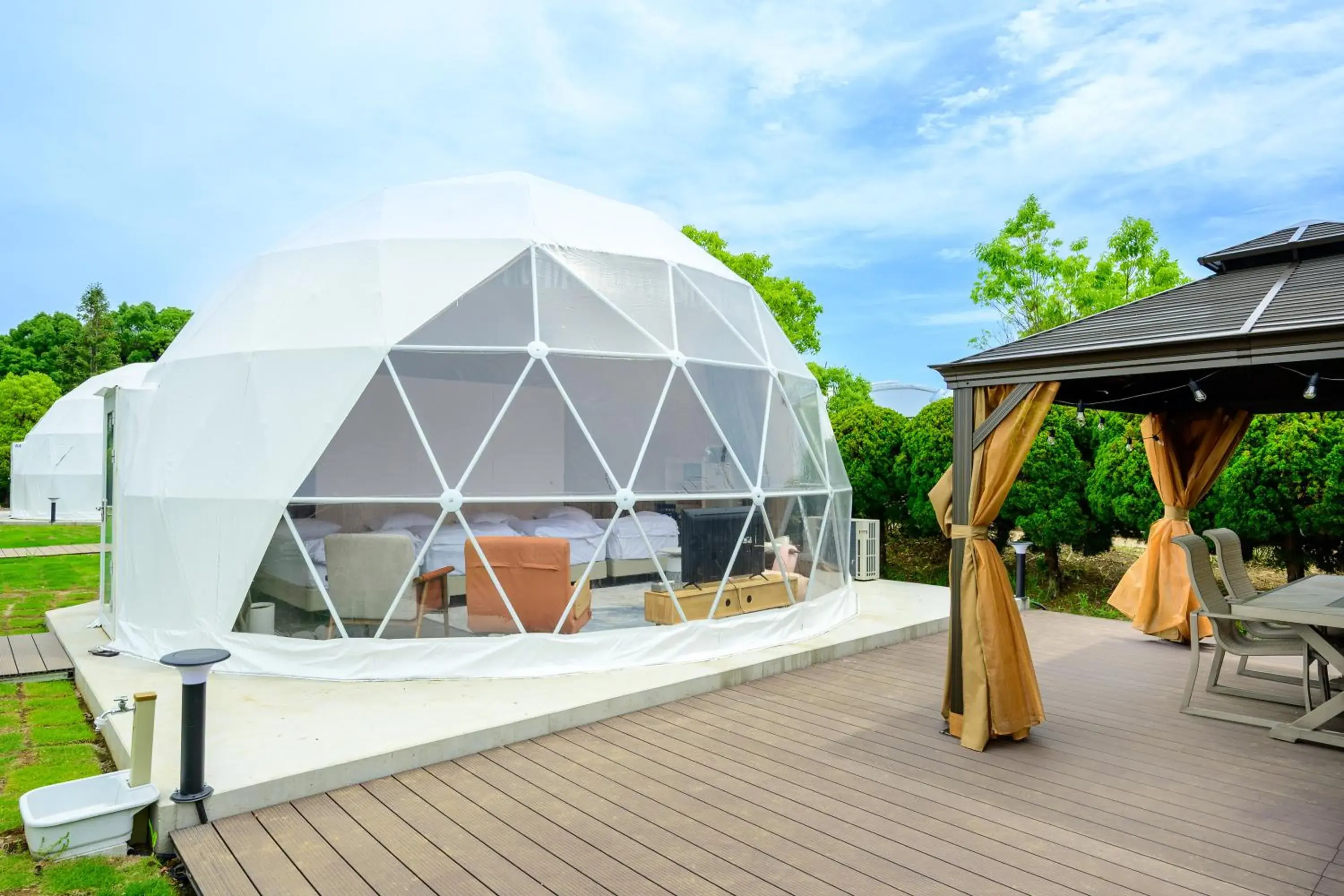 Tent in UE Garden Resort Tent in UE Garden Resort