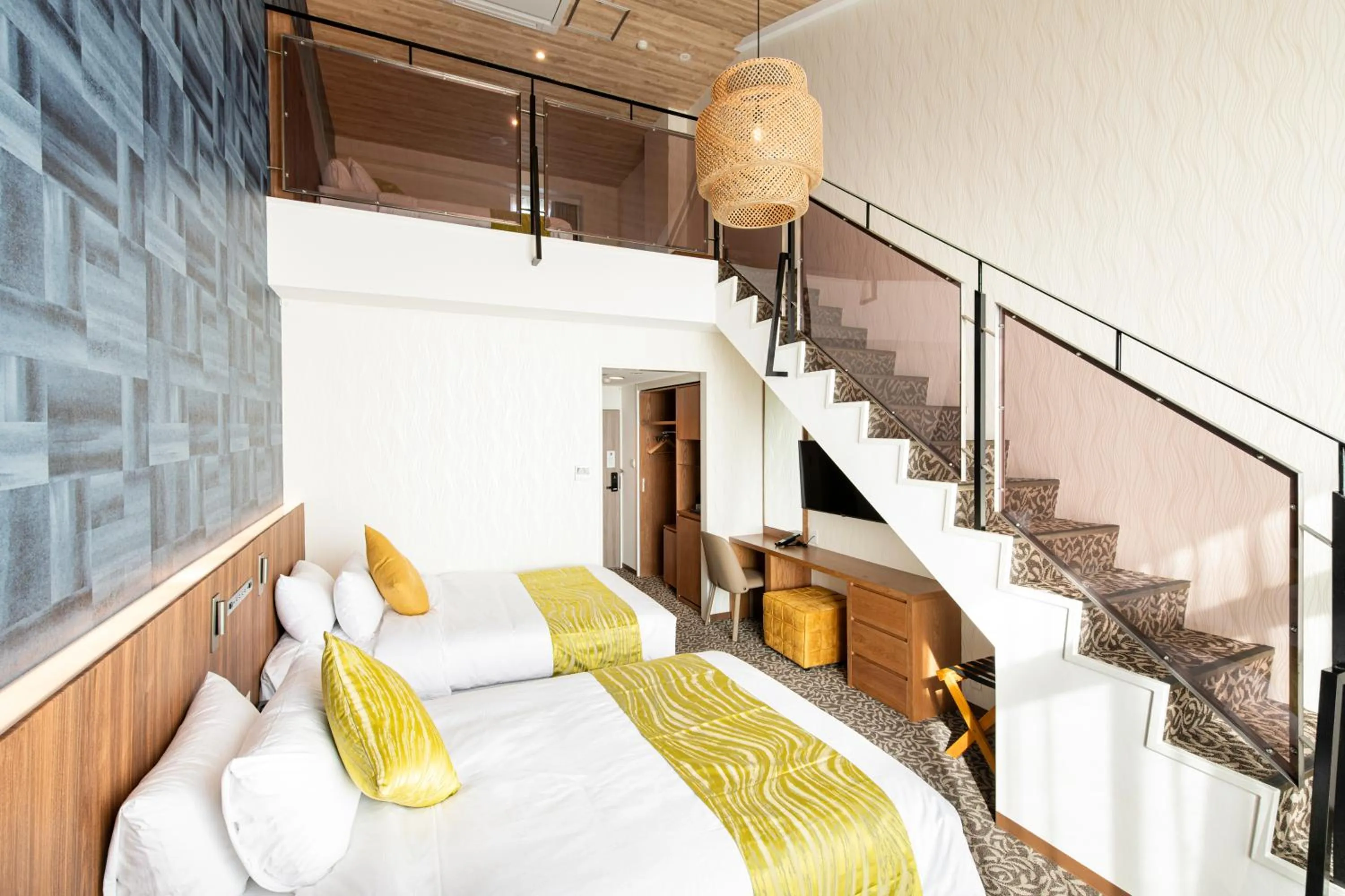 Bed in UE Garden Resort