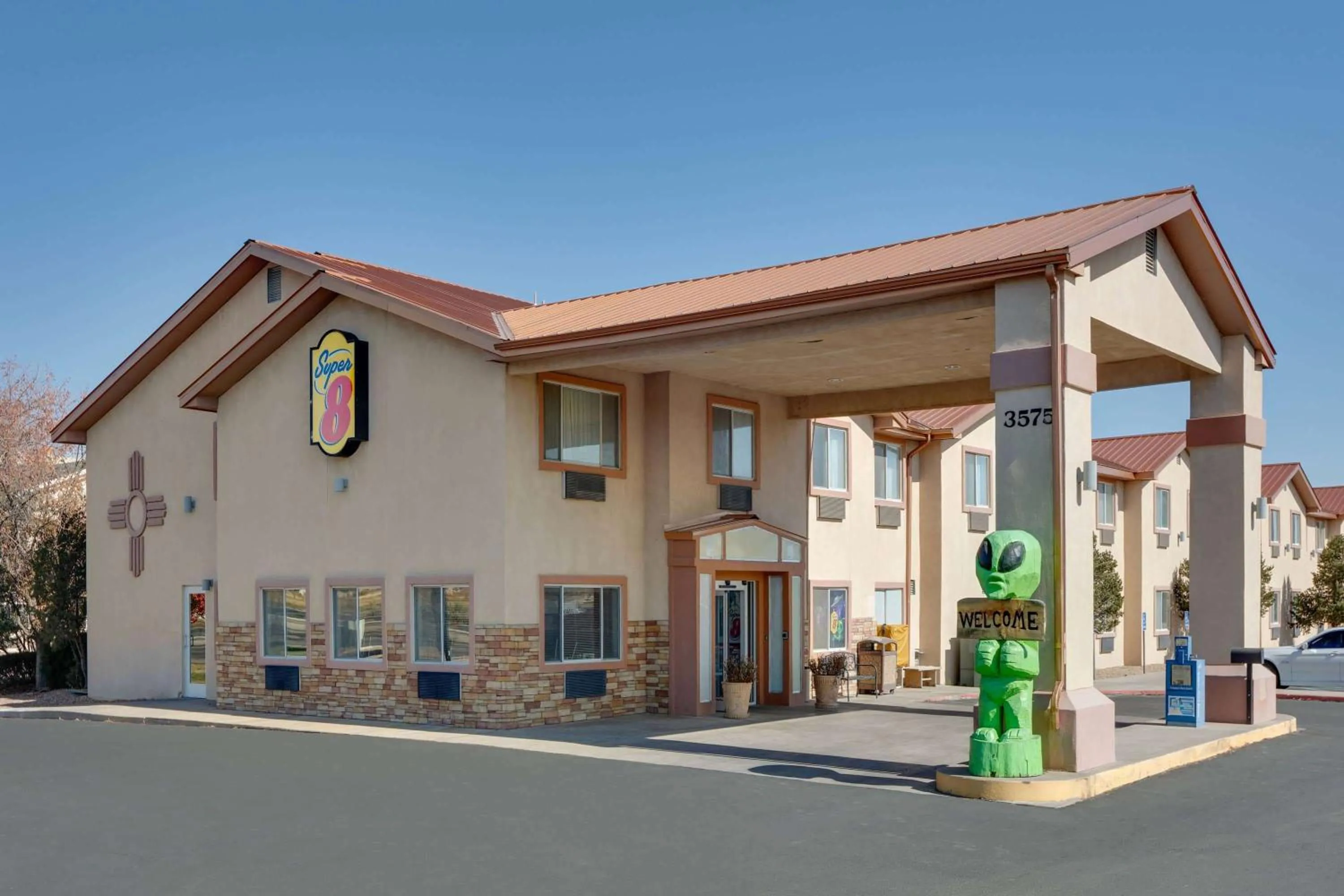 Property building in Super 8 by Wyndham Roswell