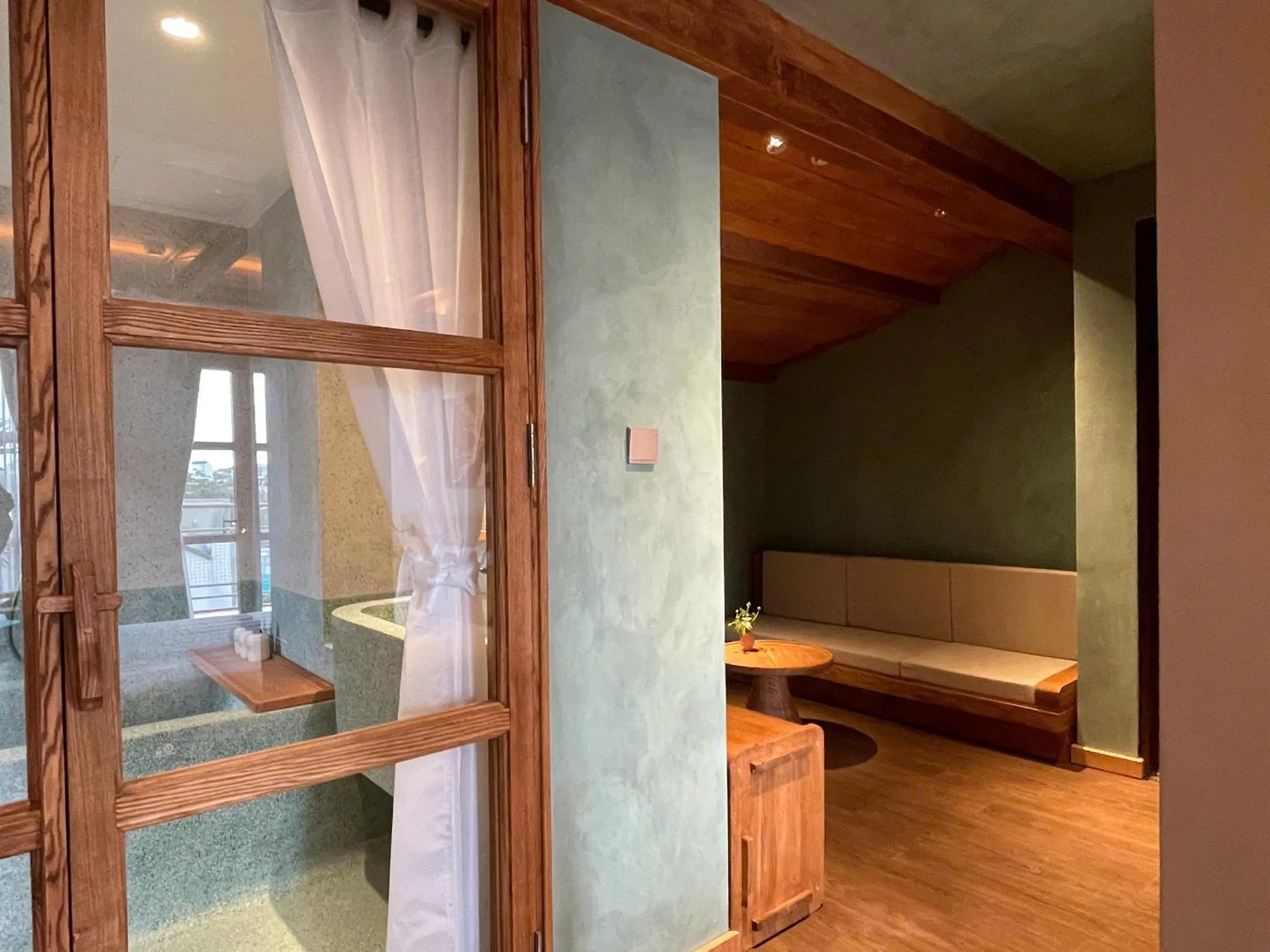 Living room, Bed in The Pink Boutique Hotel