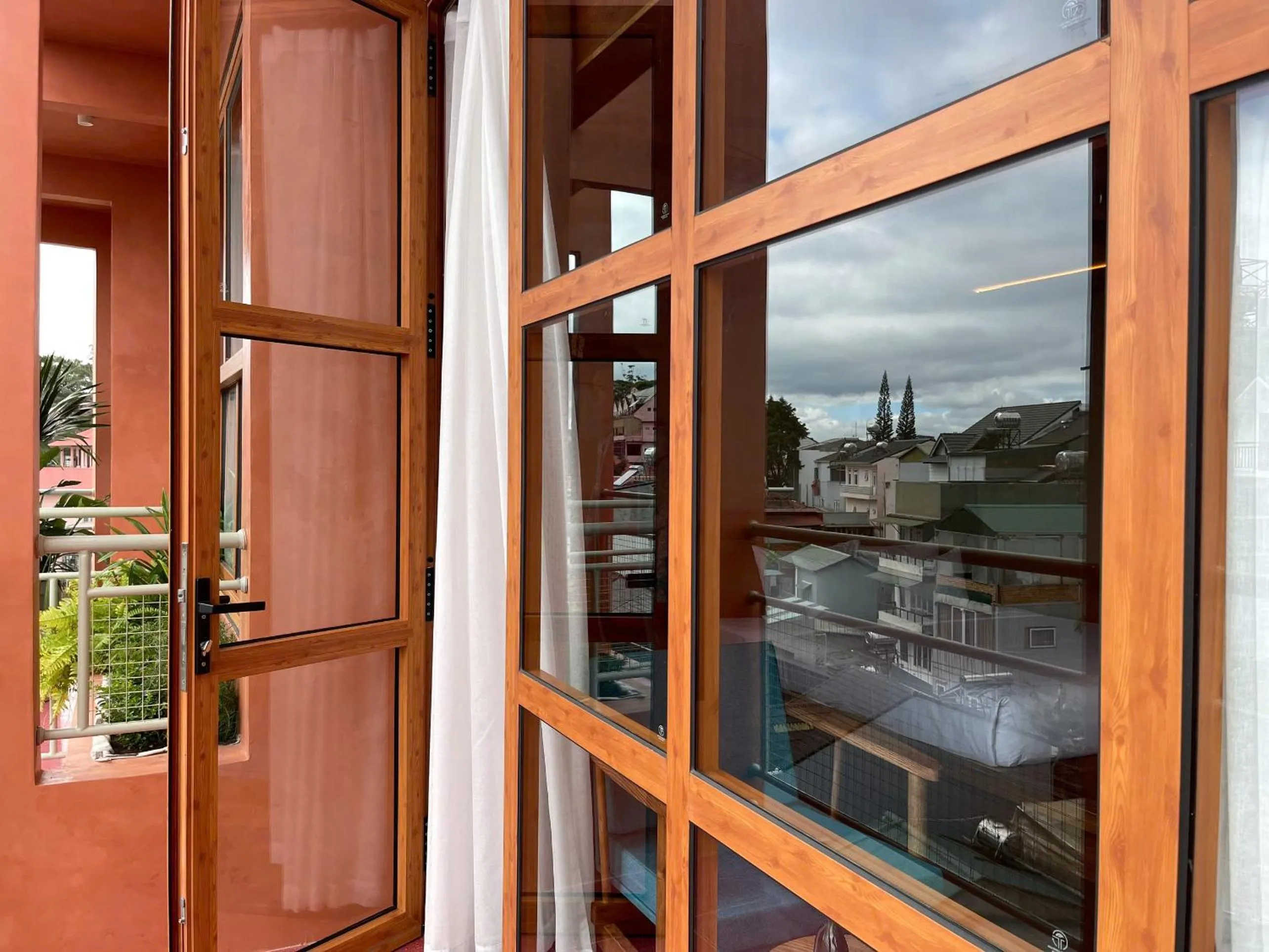 Balcony/Terrace in The Pink Boutique Hotel