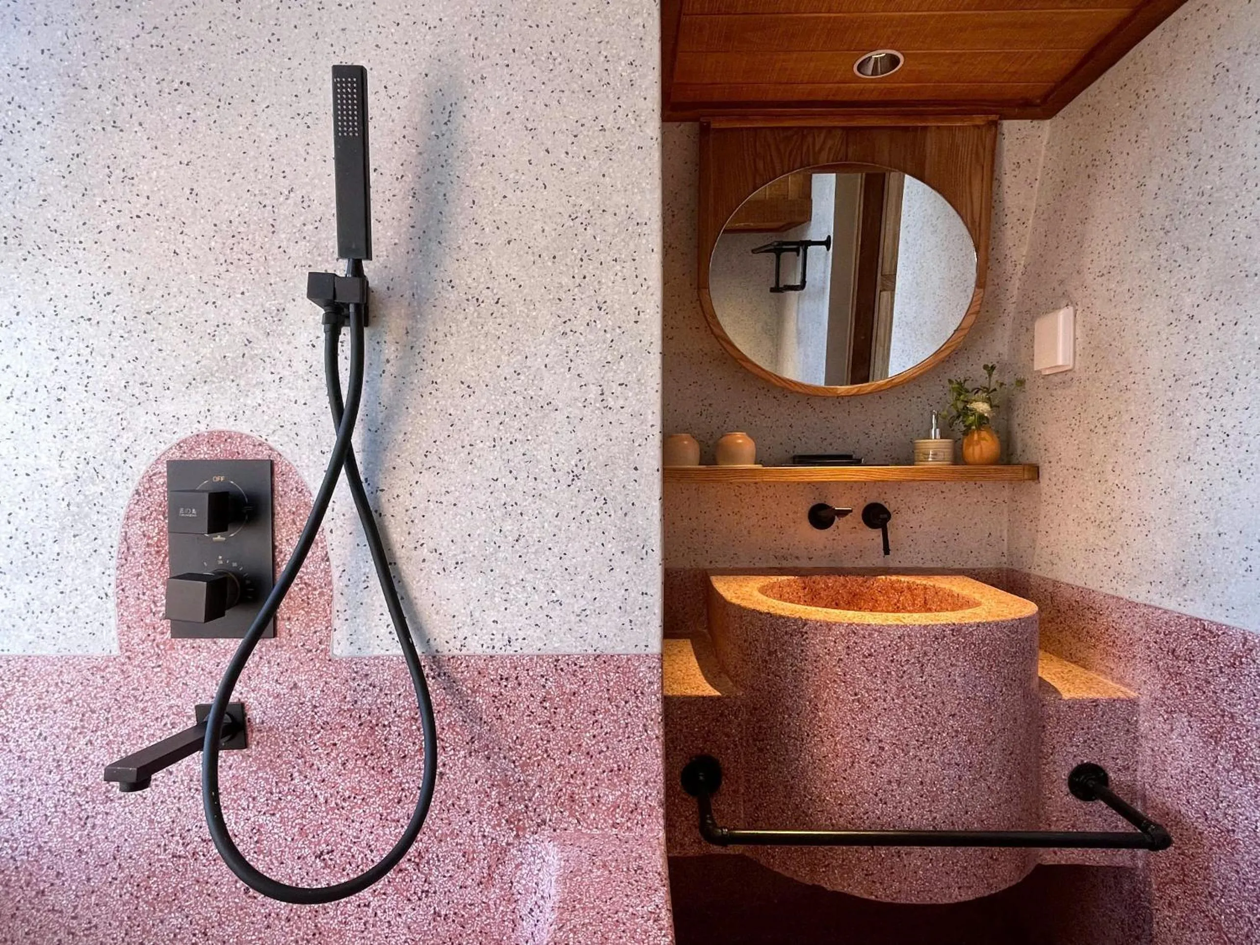 Shower in The Pink Boutique Hotel