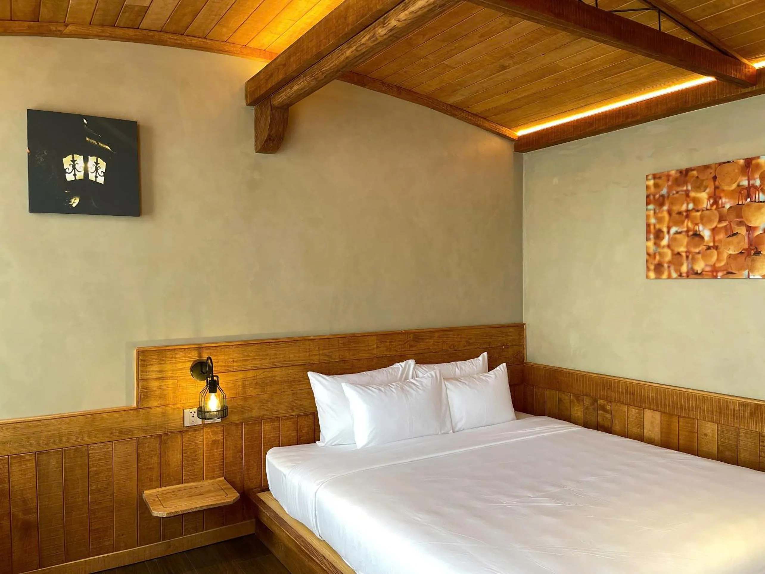 Bed in The Pink Boutique Hotel