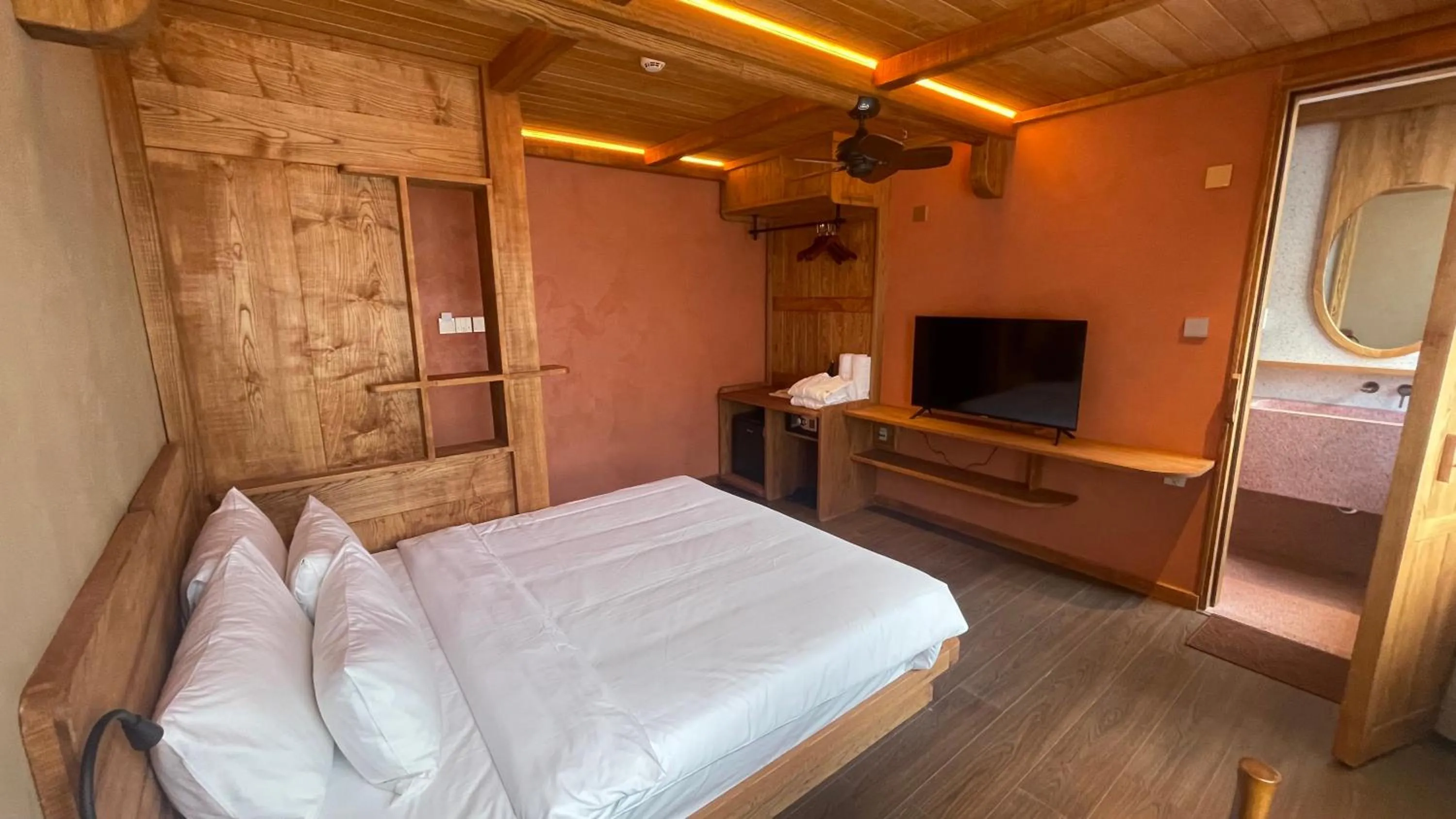 Bedroom, Bed in The Pink Boutique Hotel