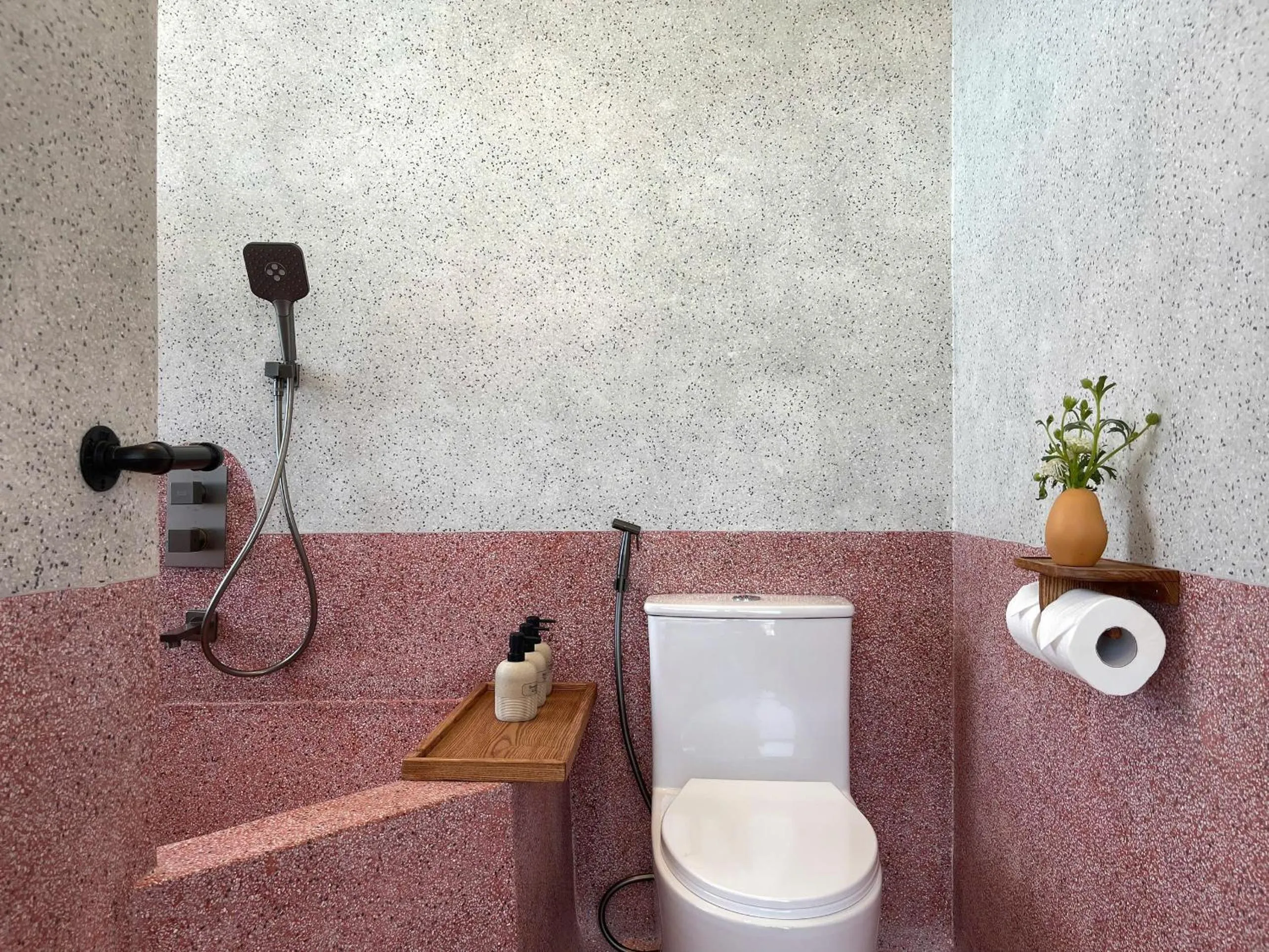 Toilet in The Pink Boutique Hotel