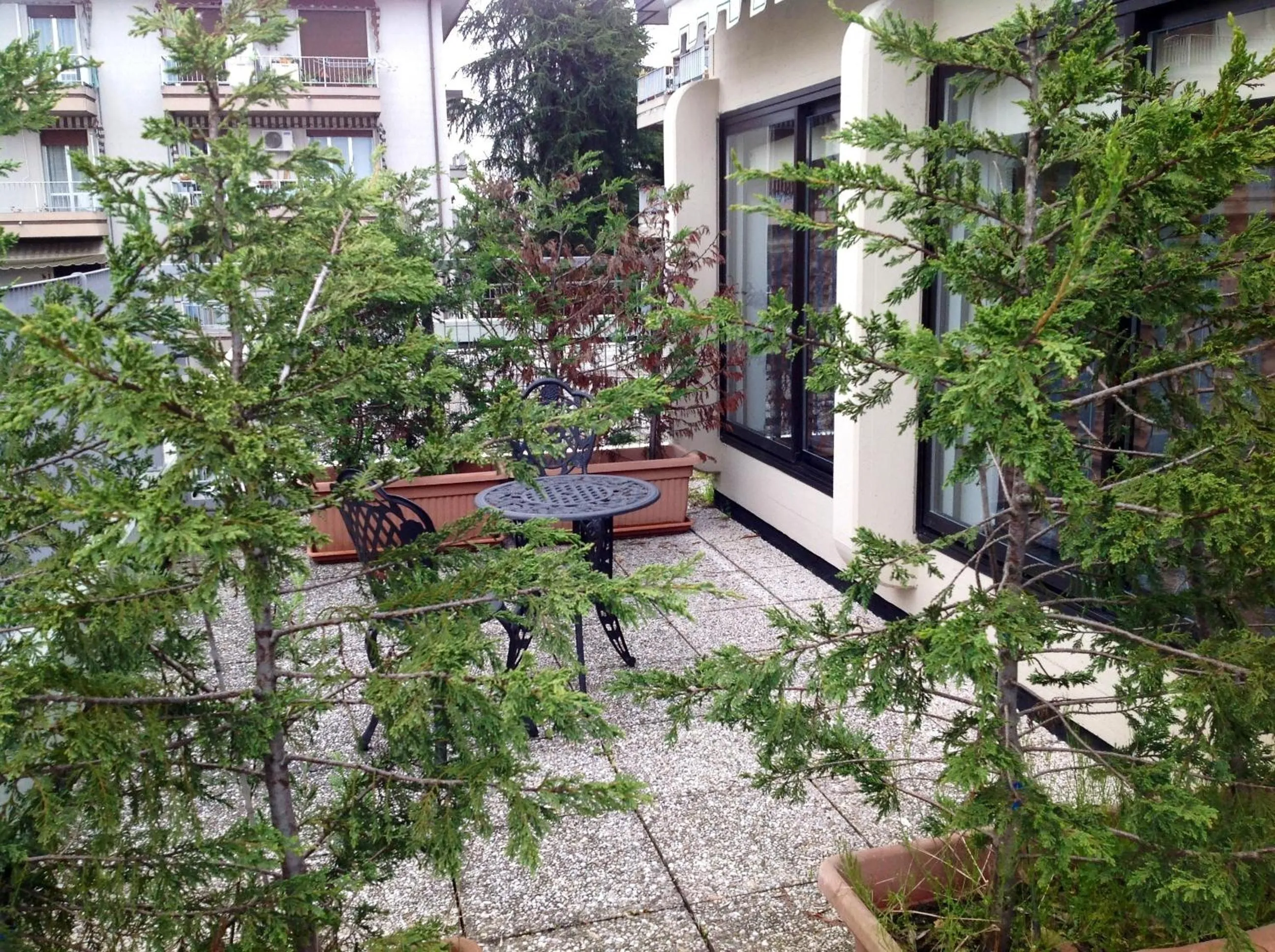 Balcony/Terrace in Hotel Feel Inn Venice Airport
