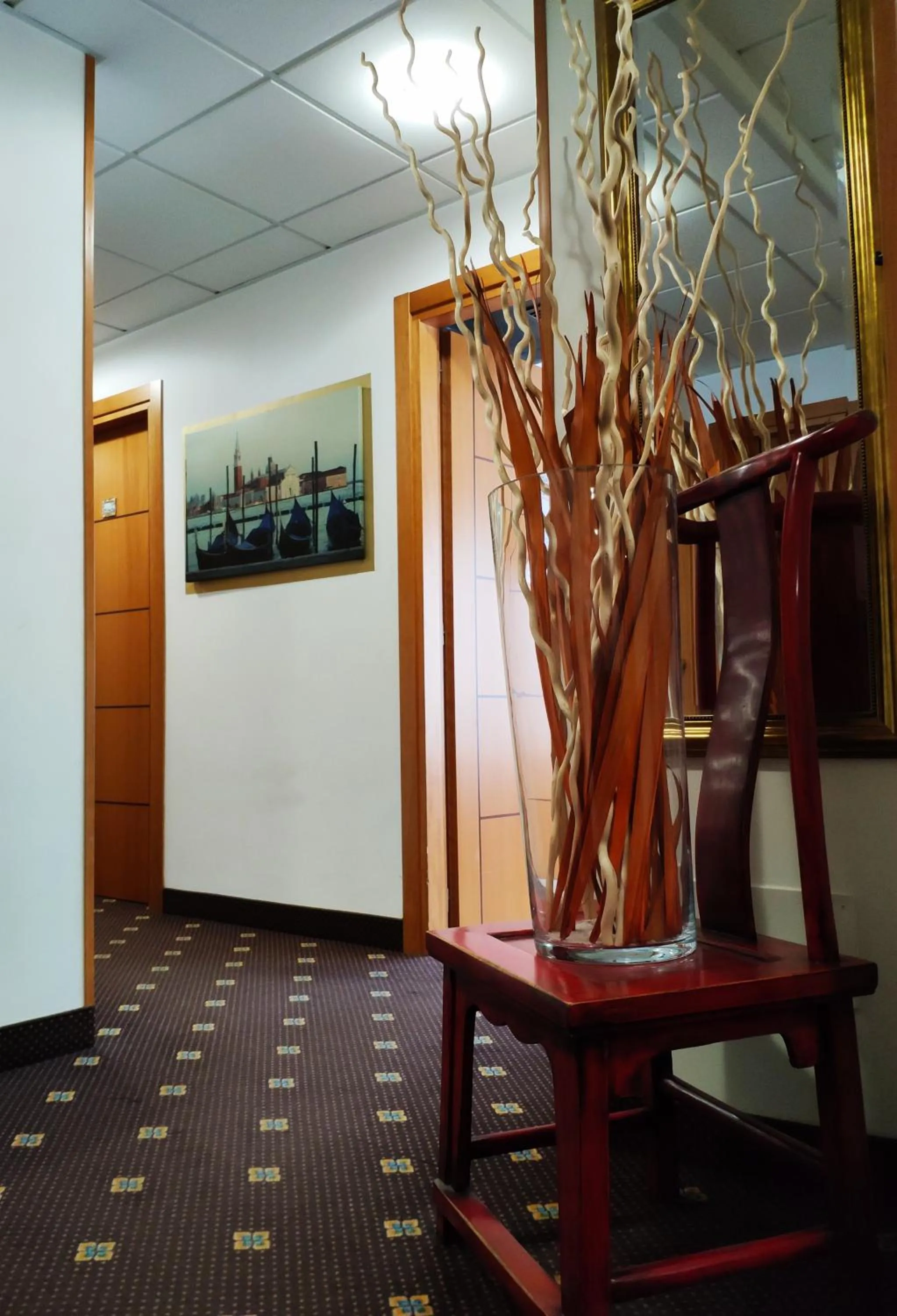 Decorative detail in Hotel Feel Inn Venice Airport