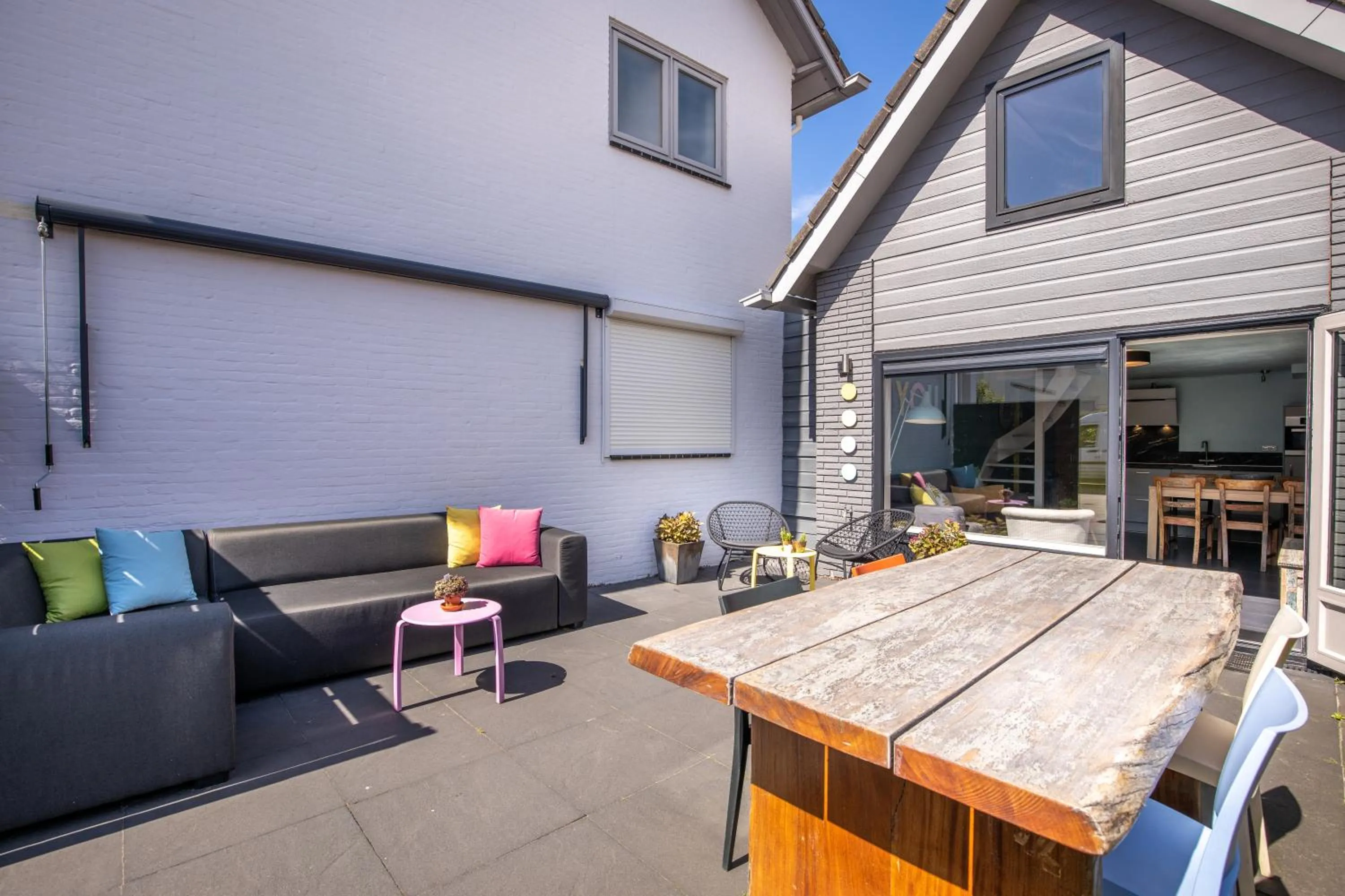 Balcony/Terrace in Hotel Domburg4you