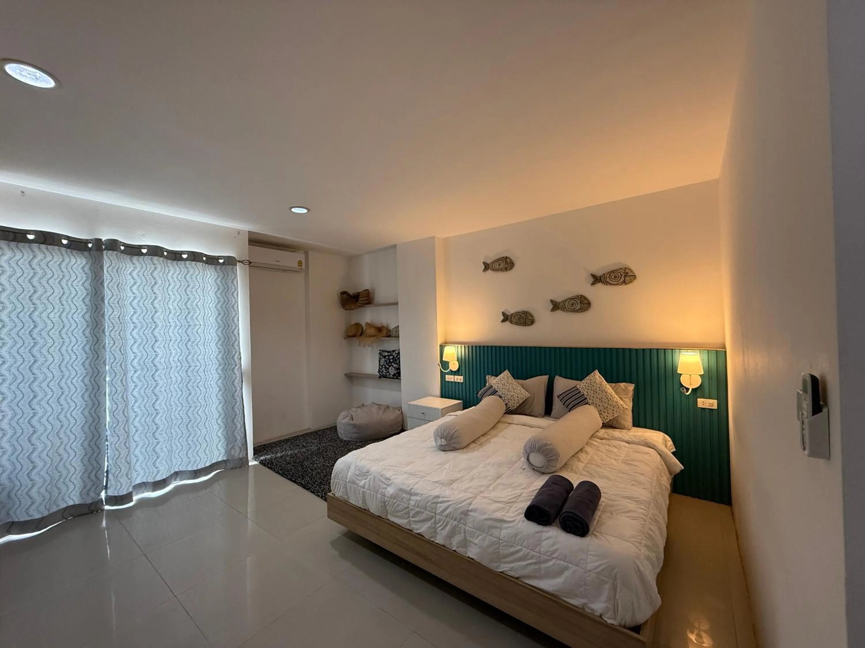 Bedroom, Bed in Five Loaves Beds Patong