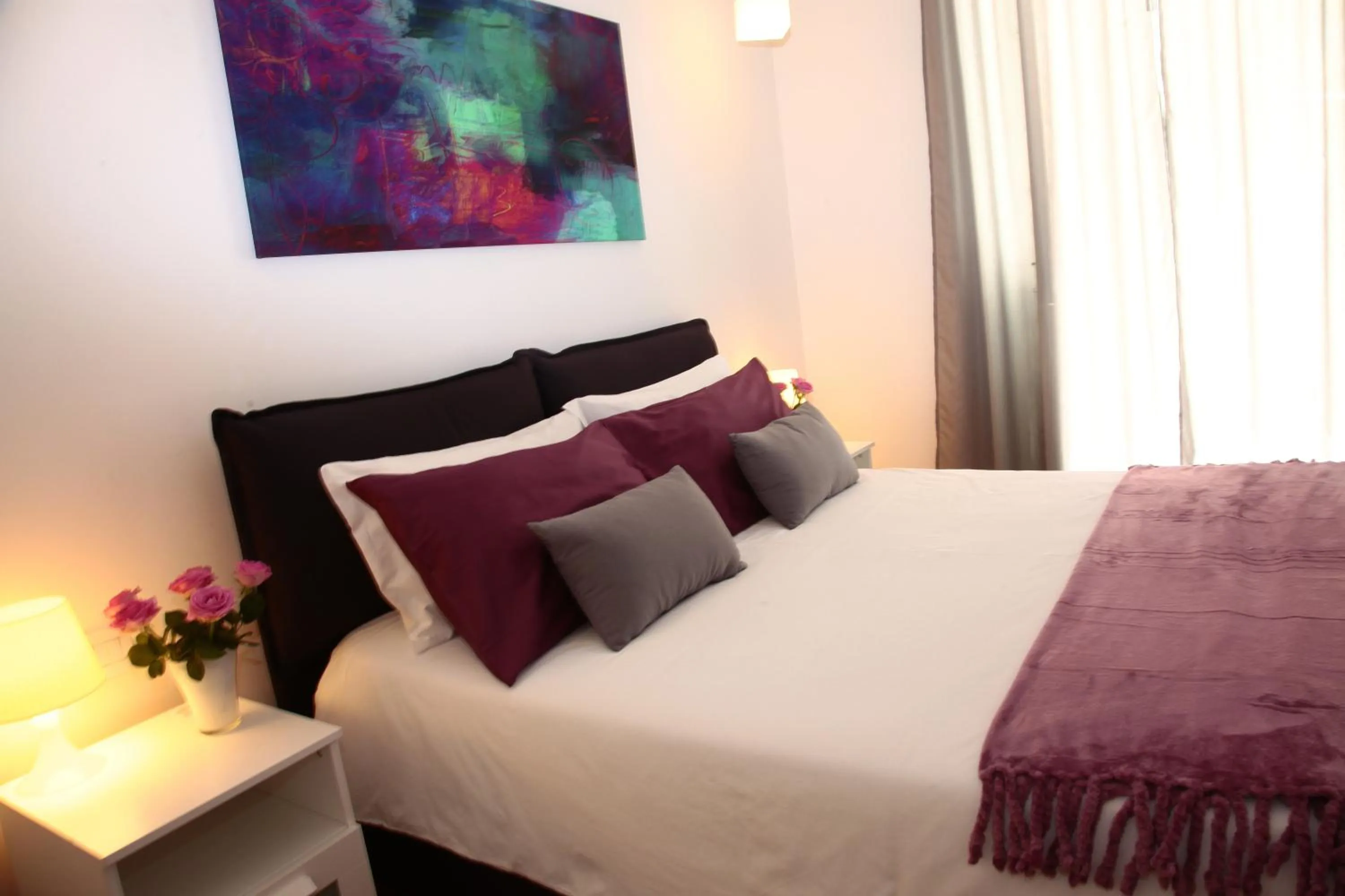 Bed in B&B Massimo Inn