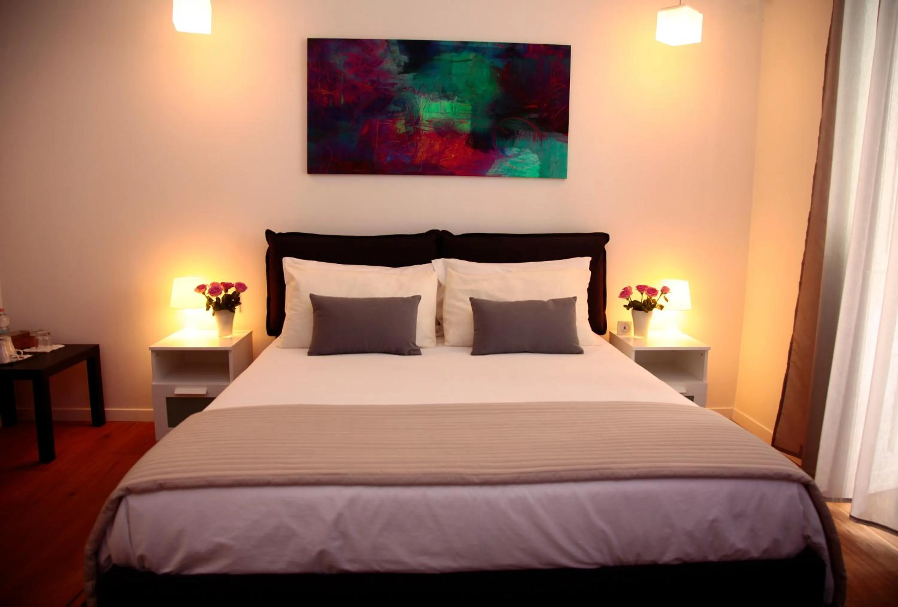 Bed in B&B Massimo Inn