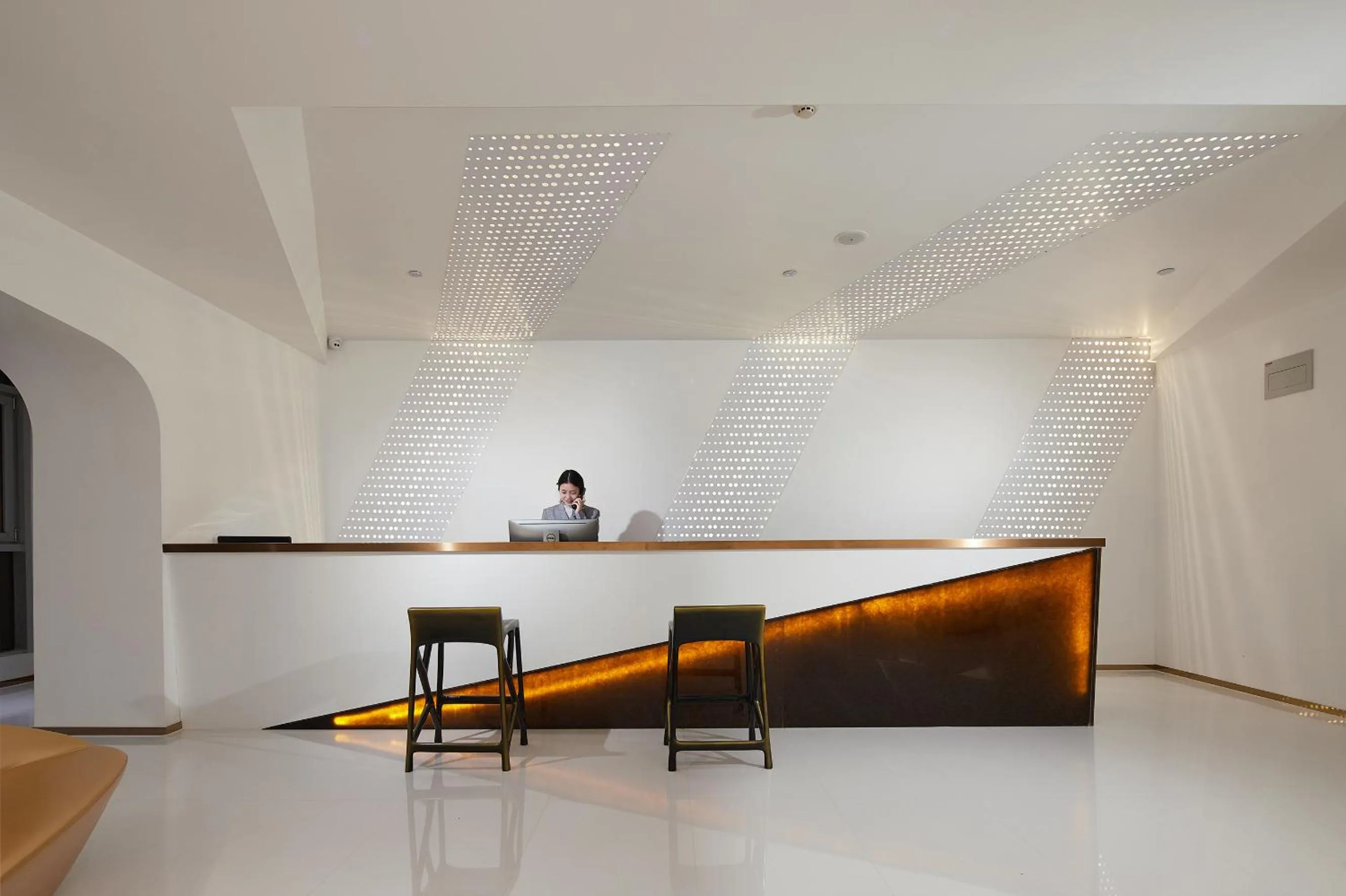 Lobby or reception in m58 Sky Sunset Hotel-Chongqing jiefangbei Yuanduan Zhiyan