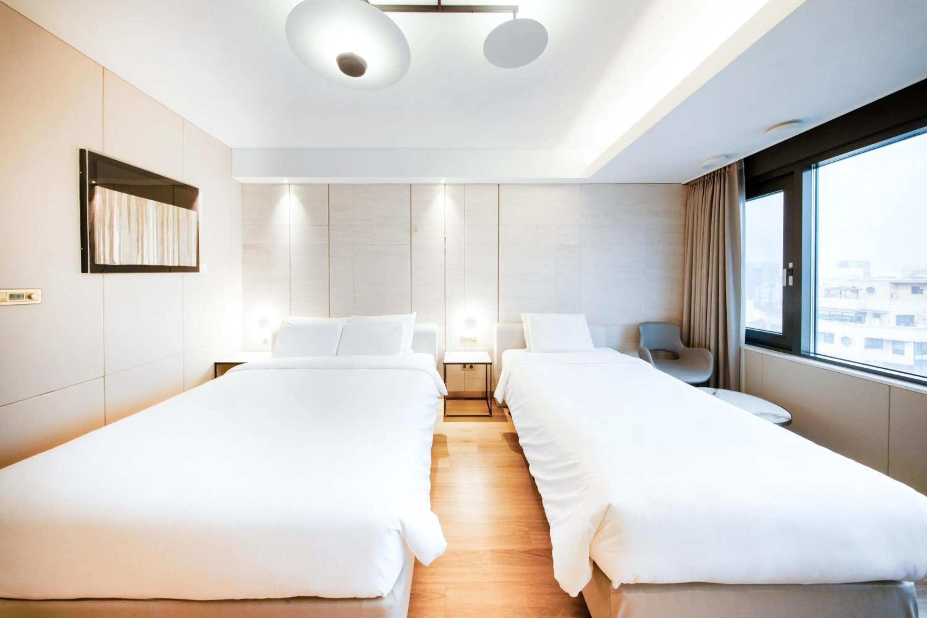 Area and facilities, Bed in Eliena Hotel Seoul Gangnam