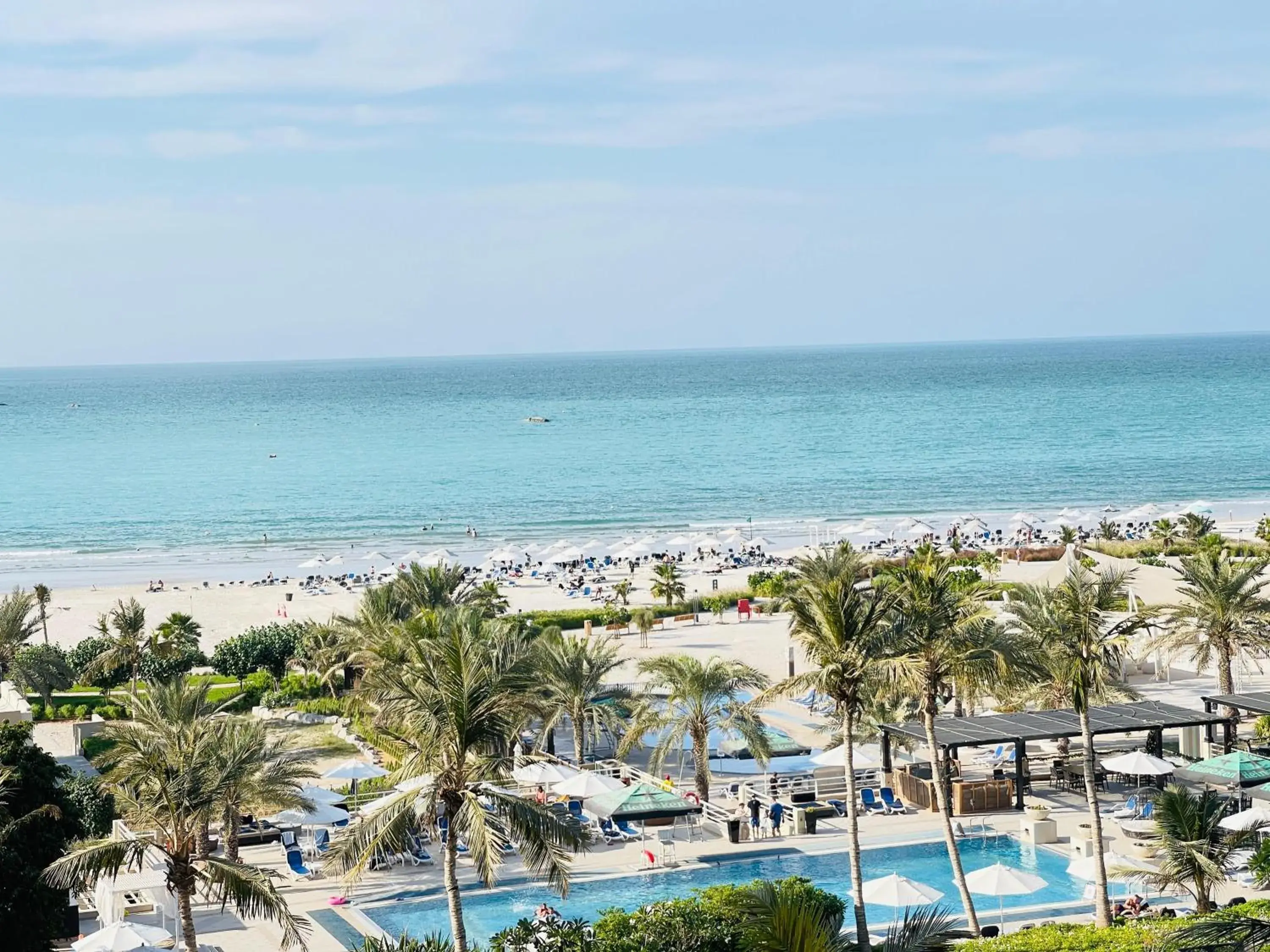 Pool view in Al Hamra Residence Pool view in Al Hamra Residence