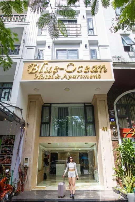 Property building in Blue Ocean Beachside Hotel Danang