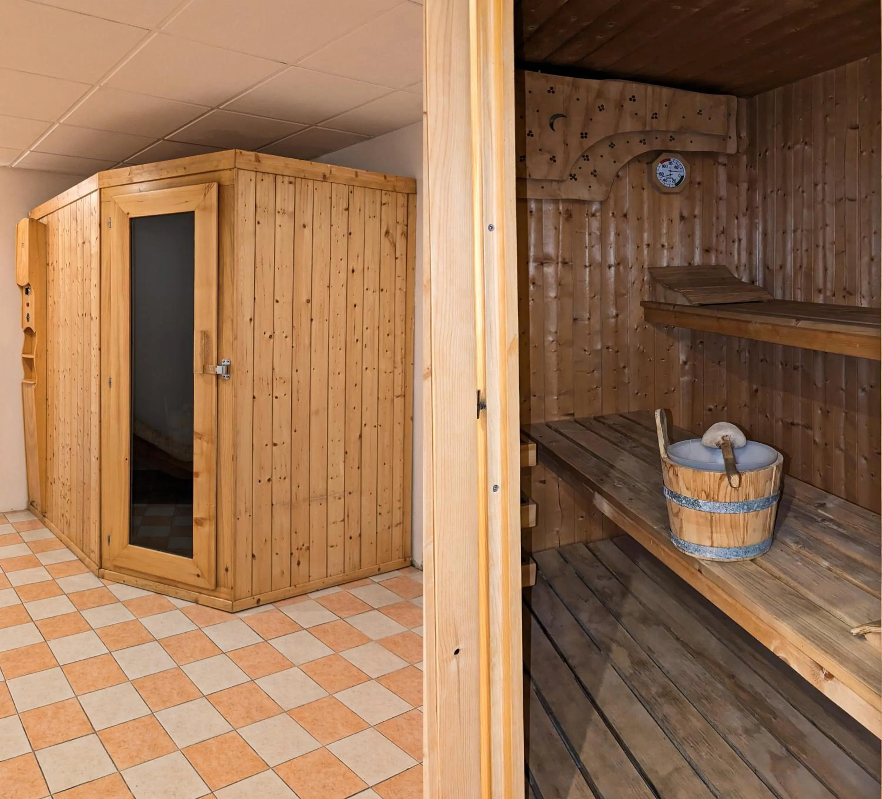 Sauna in Guesthouse Verona