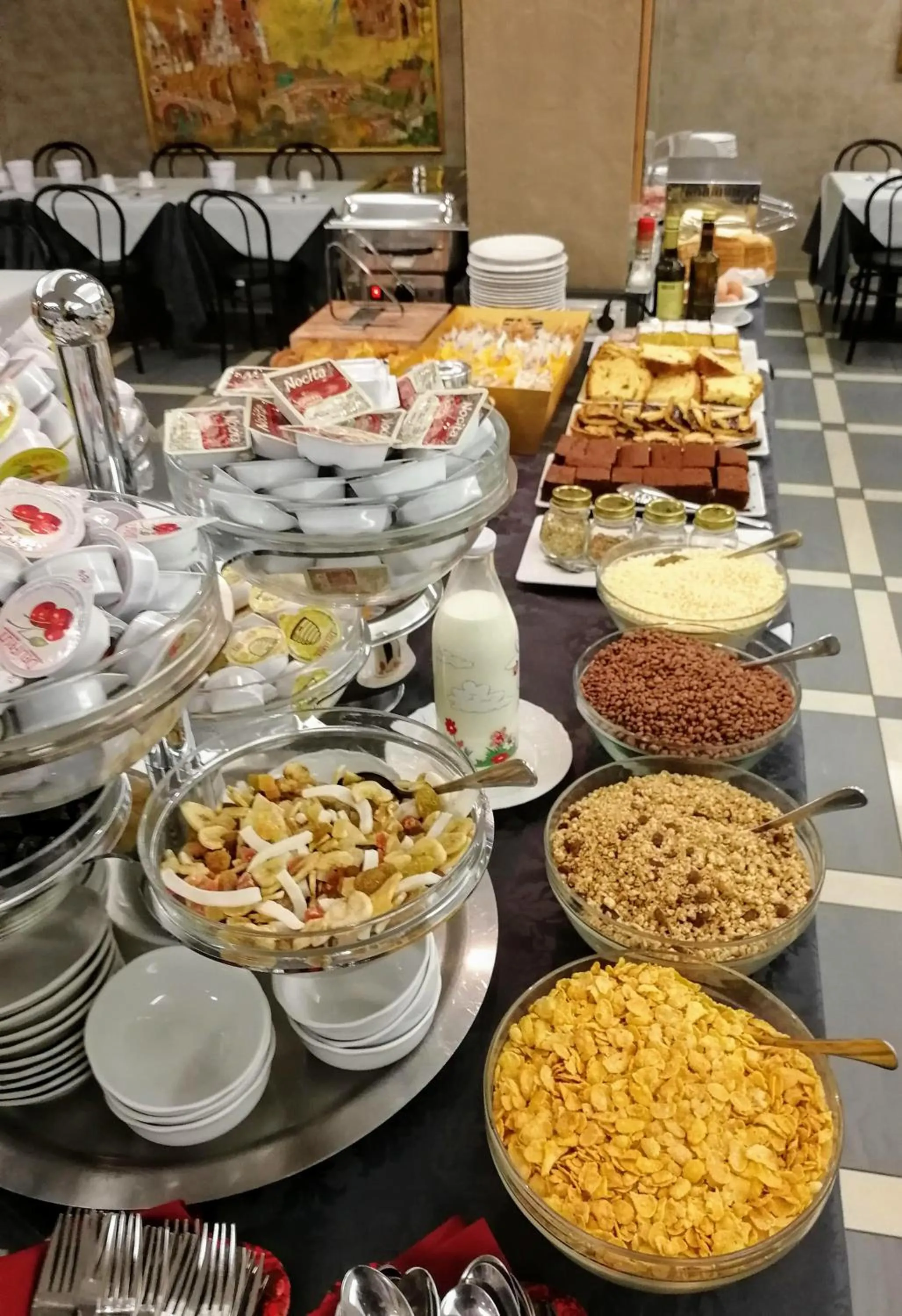 Buffet breakfast in Guesthouse Verona