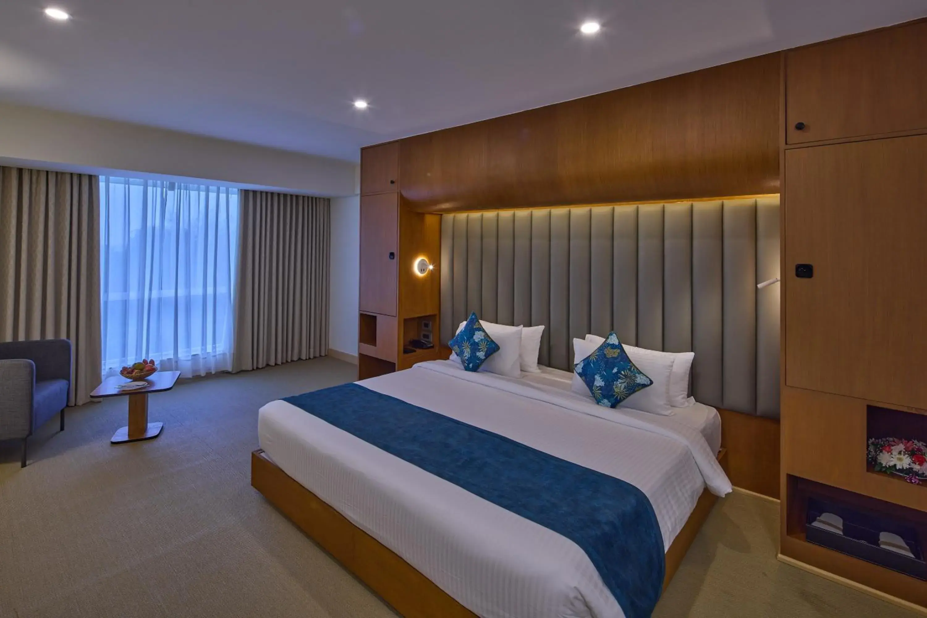 Grand Premier Room Sea View - single occupancy - 1 Double Bed in Grand Continent Mahabalipuram A Sarovar Premiere Affiliate Hotel Grand Premier Room Sea View - single occupancy - 1 Double Bed in Grand Continent Mahabalipuram A Sarovar Premiere Affiliate Hotel