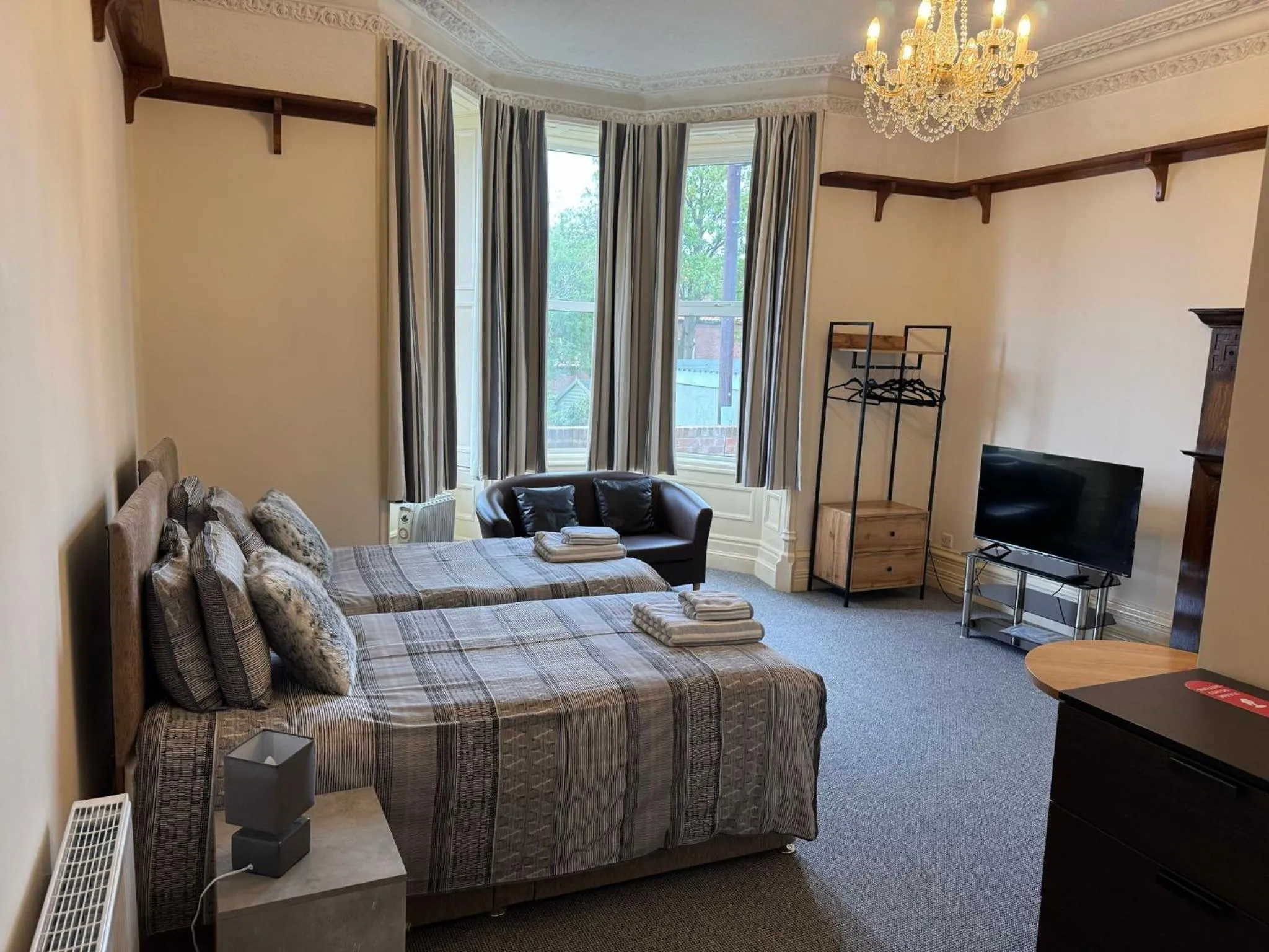 Standard Twin Room - single occupancy in Elford House - Whitby