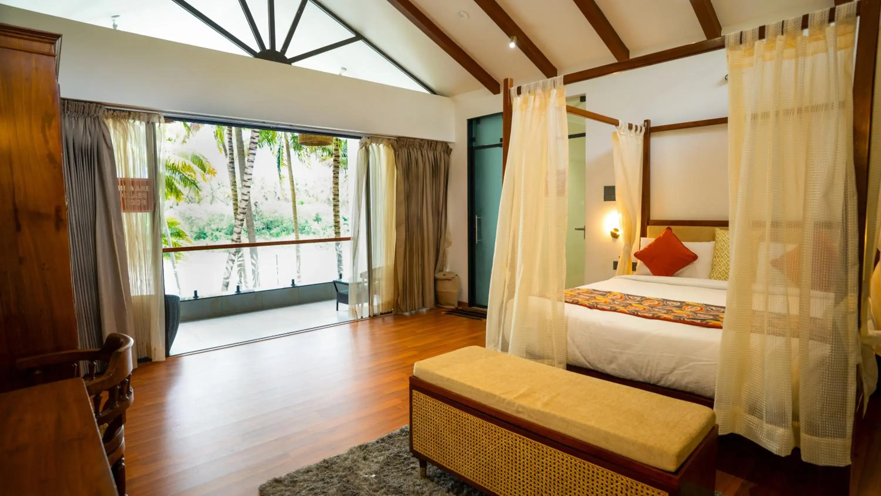 Bed in Sakthi River Resort Bed in Sakthi River Resort