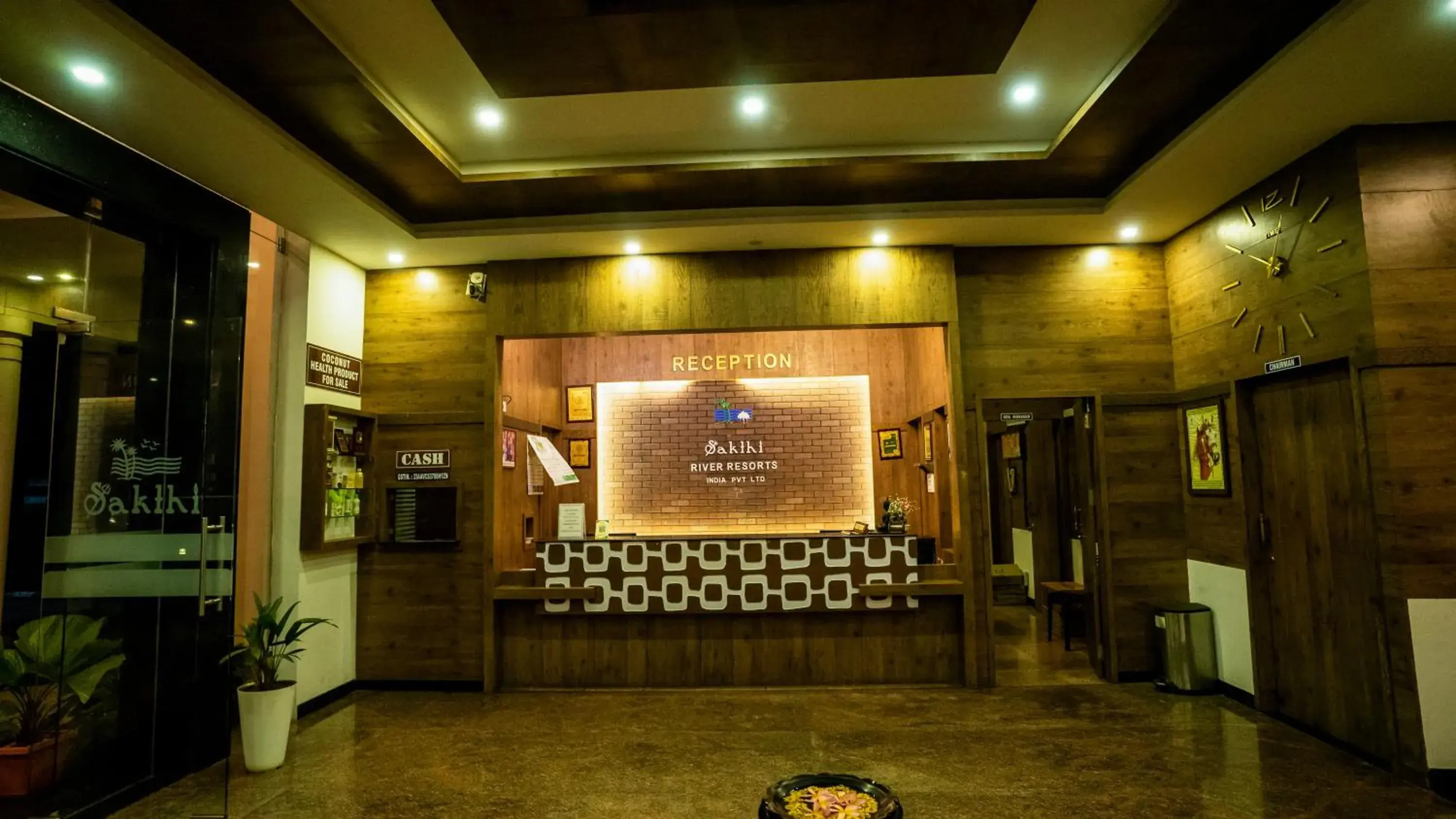 Lobby or reception in Sakthi River Resort Lobby or reception in Sakthi River Resort