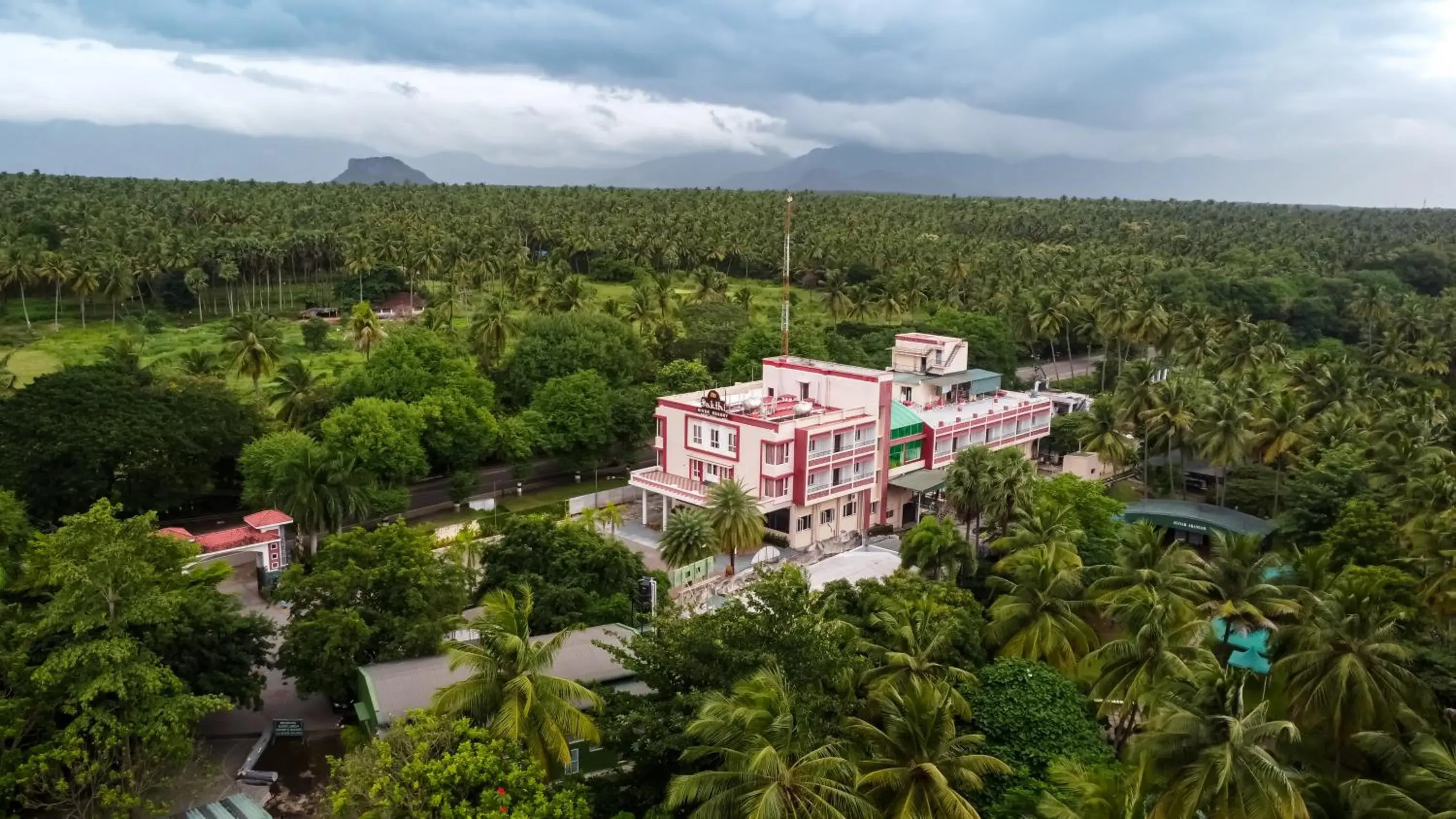 Property building in Sakthi River Resort Property building in Sakthi River Resort