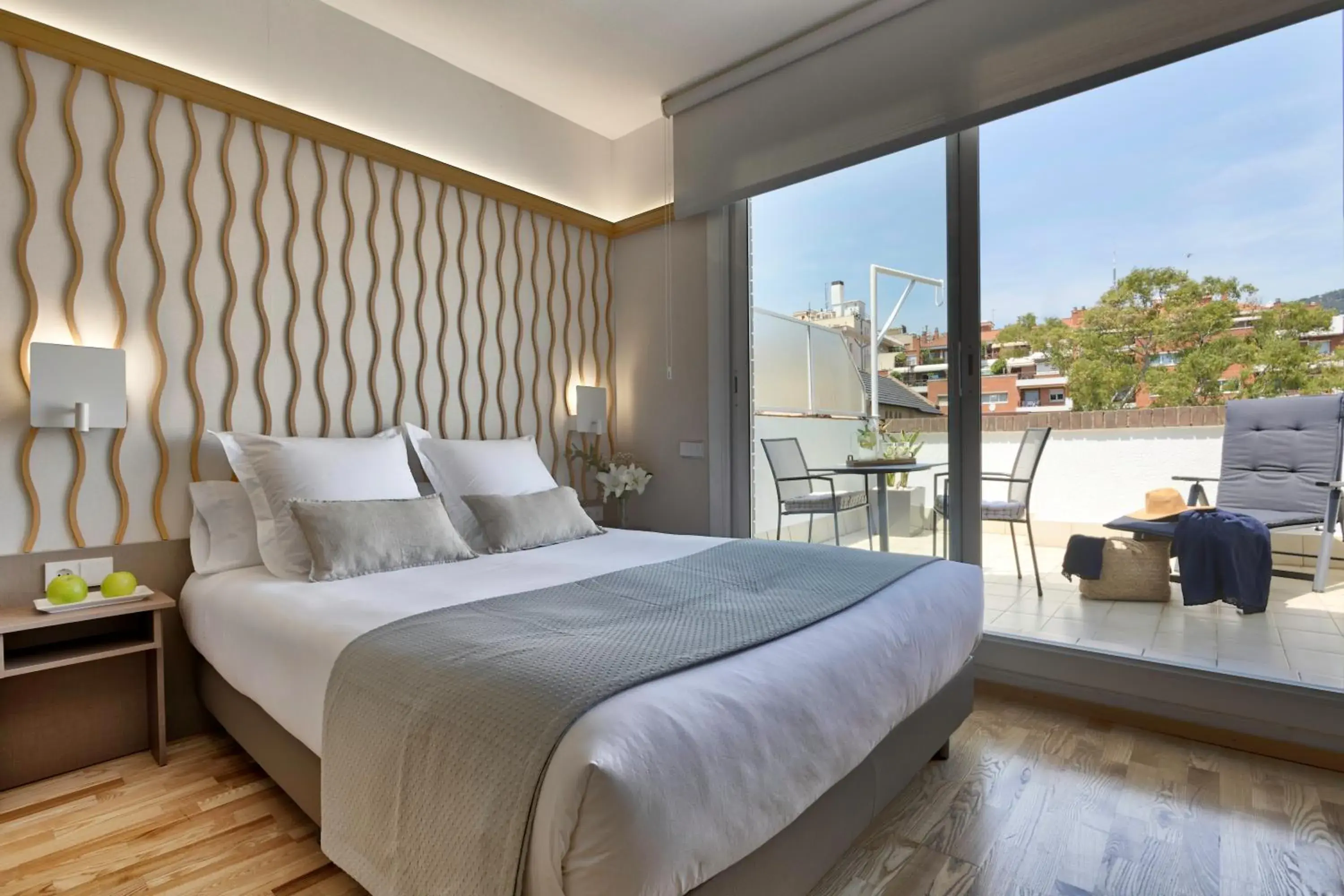 Bed in Bonanova Suite Bed in Bonanova Suite