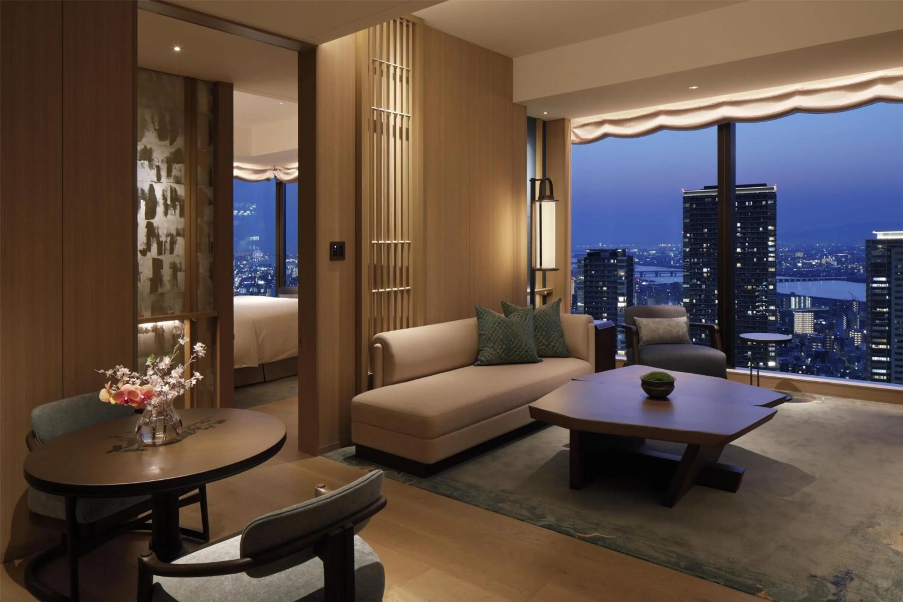 Living room in Waldorf Astoria Osaka