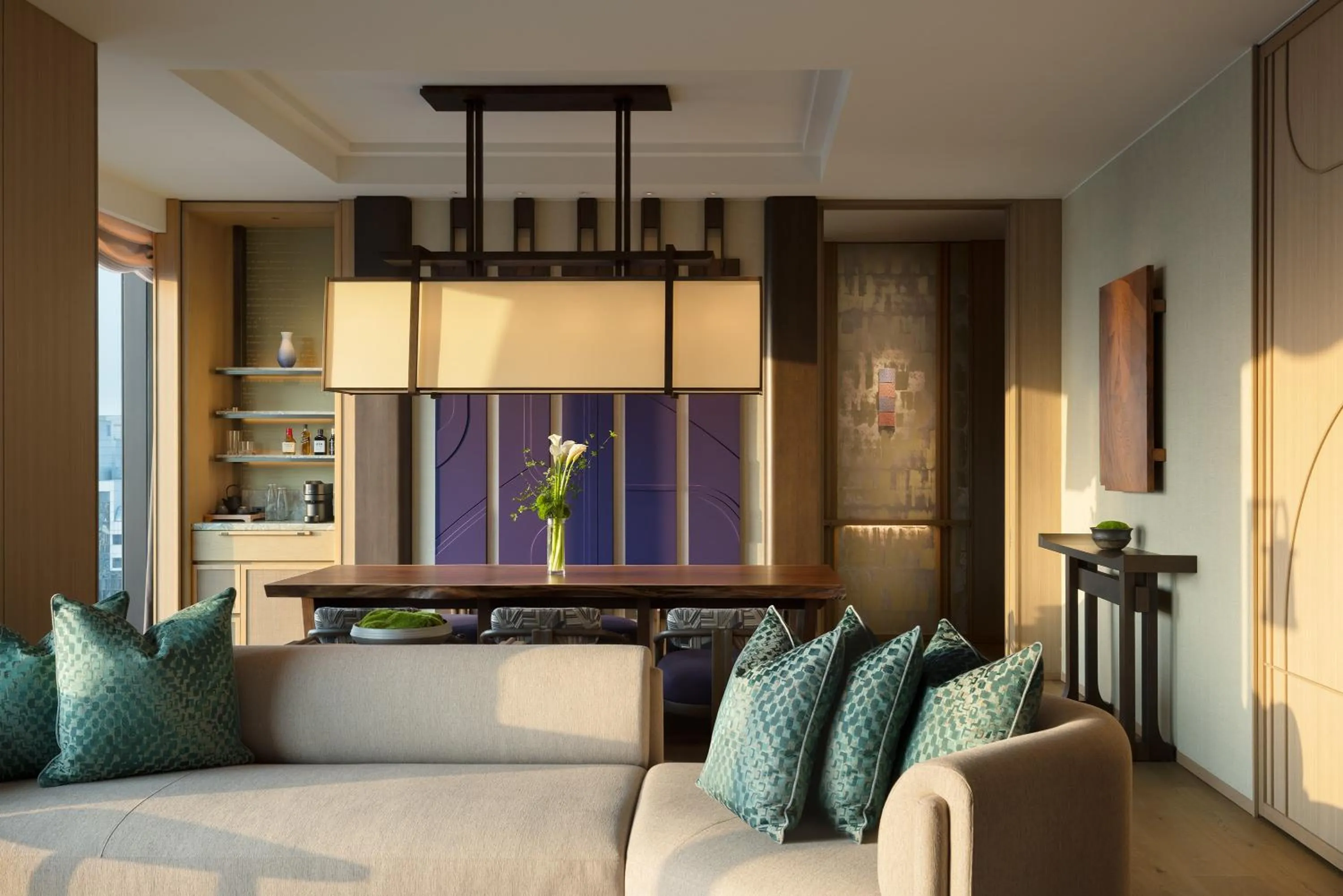 Living room in Waldorf Astoria Osaka