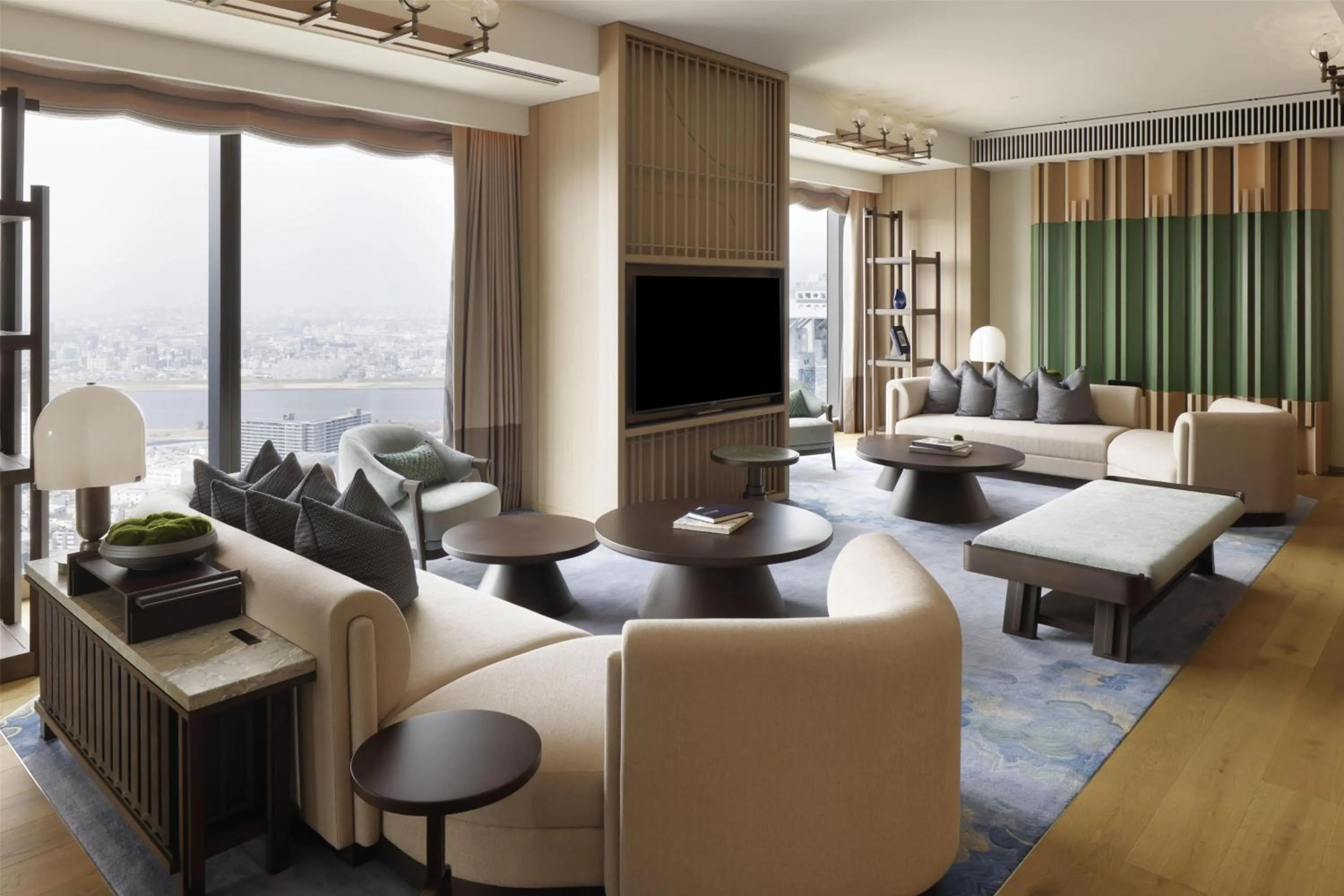 Living room in Waldorf Astoria Osaka
