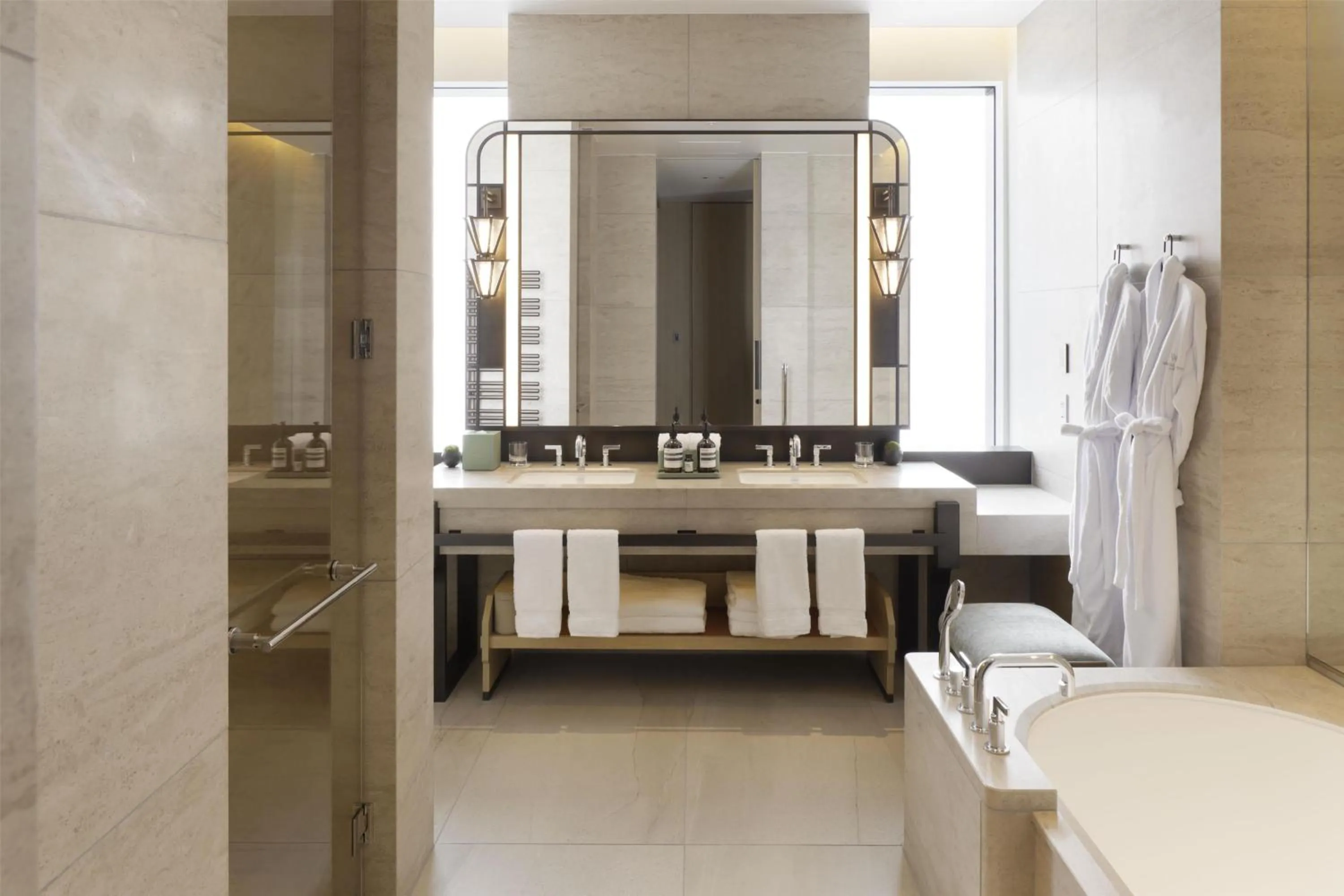 Bathroom in Waldorf Astoria Osaka