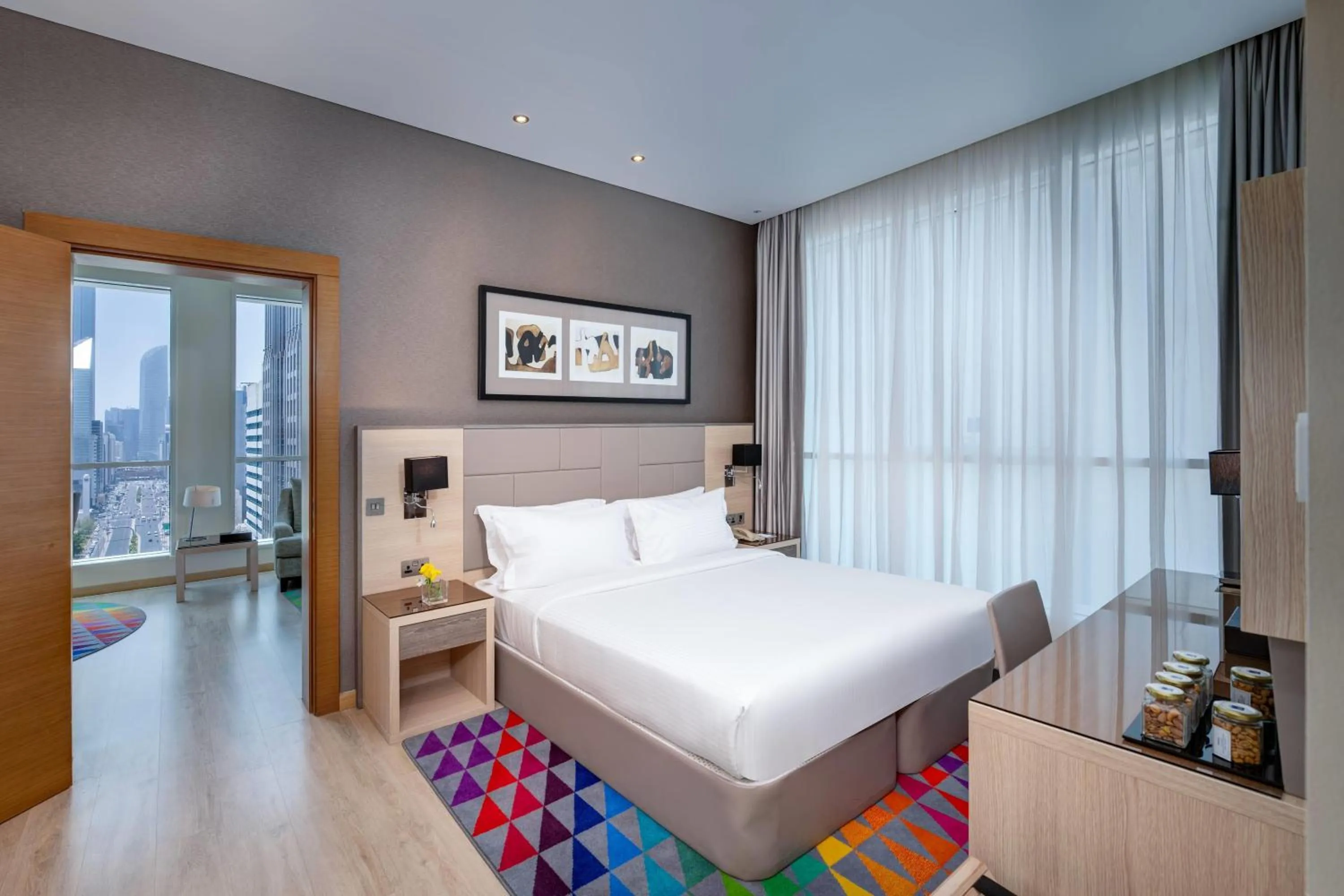 Photo of the whole room, Bed in TRYP by Wyndham Abu Dhabi City Center