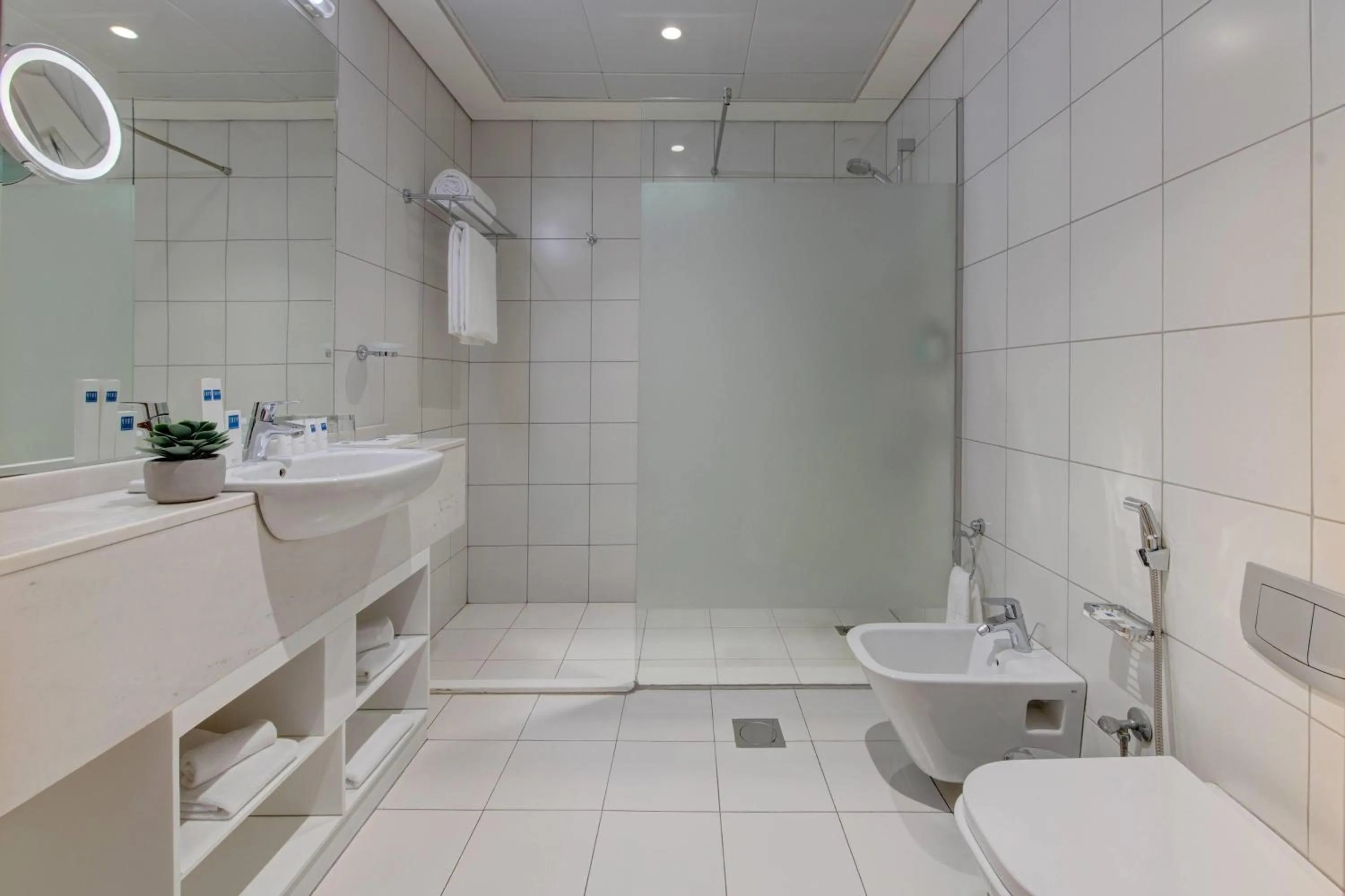 Bathroom in TRYP by Wyndham Abu Dhabi City Center