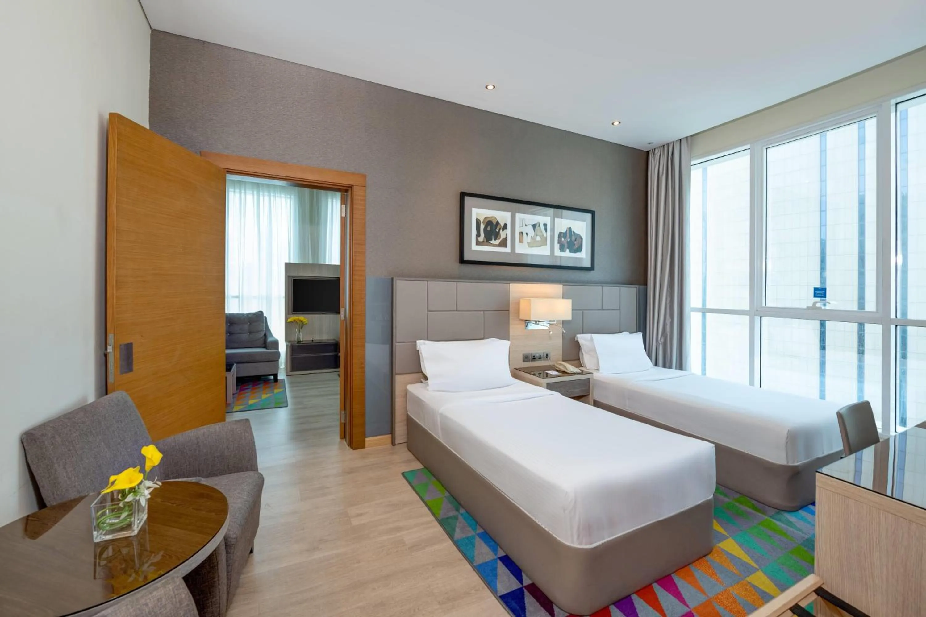 Photo of the whole room, Bed in TRYP by Wyndham Abu Dhabi City Center