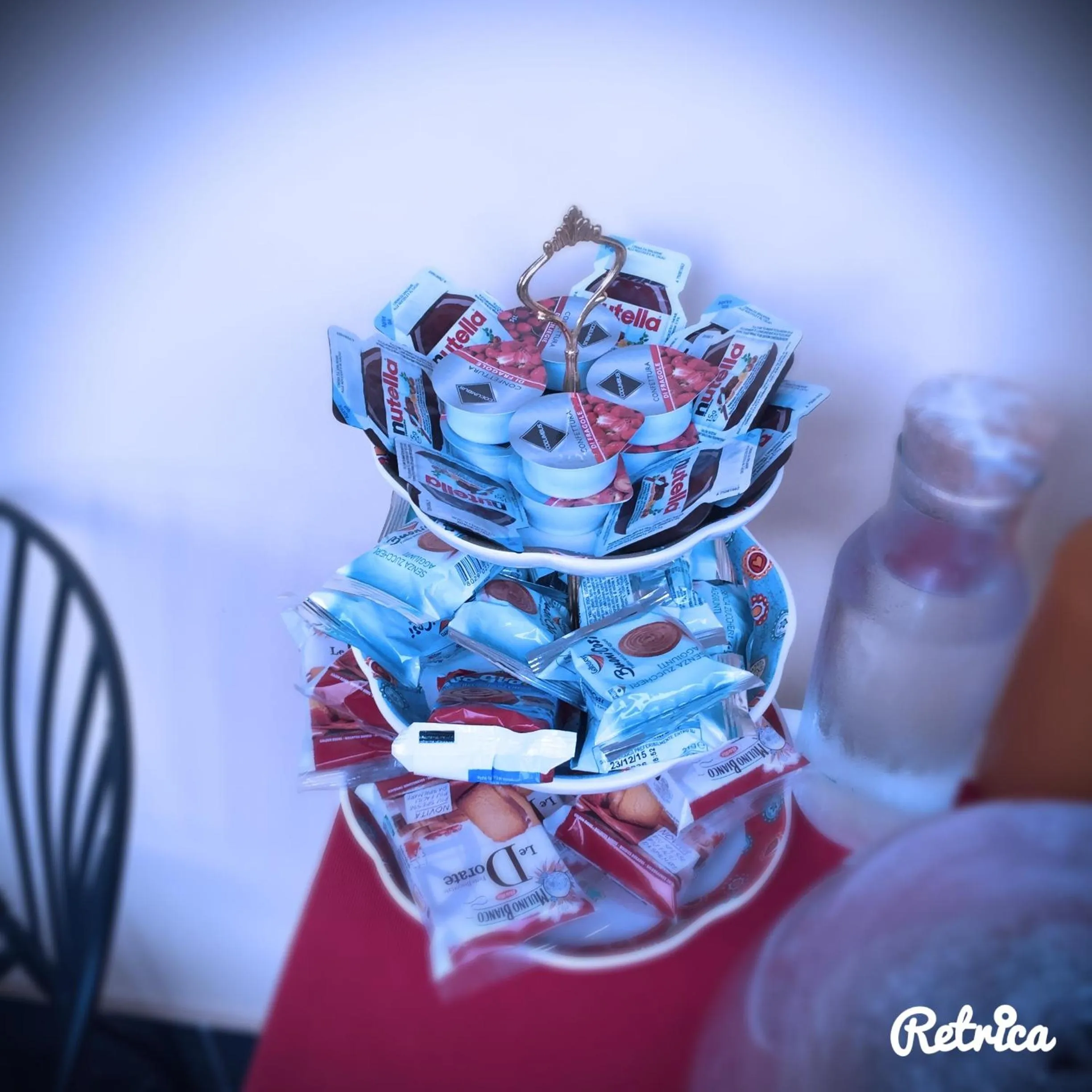 Buffet breakfast in B&B La Veduta