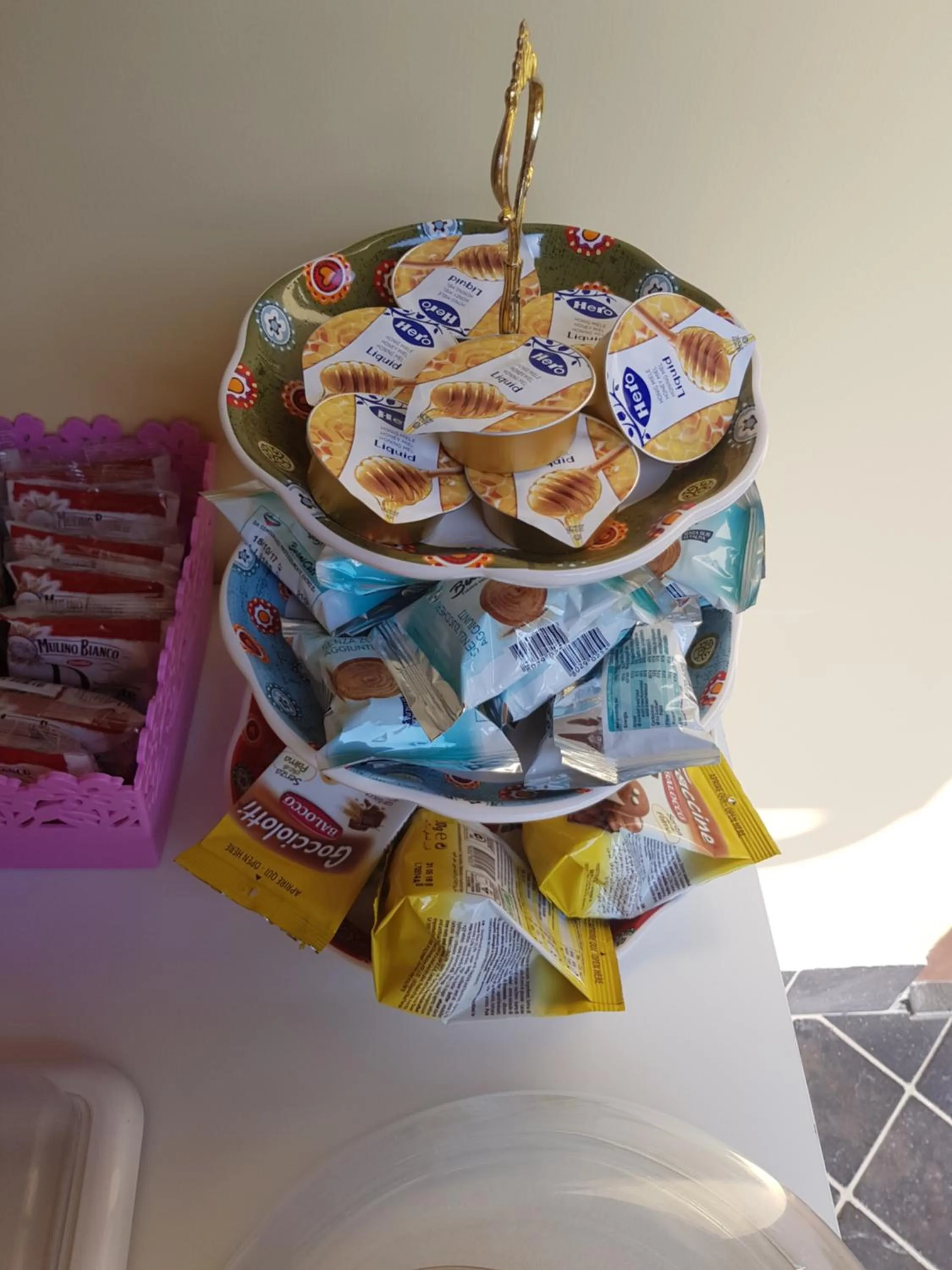 Buffet breakfast in B&B La Veduta