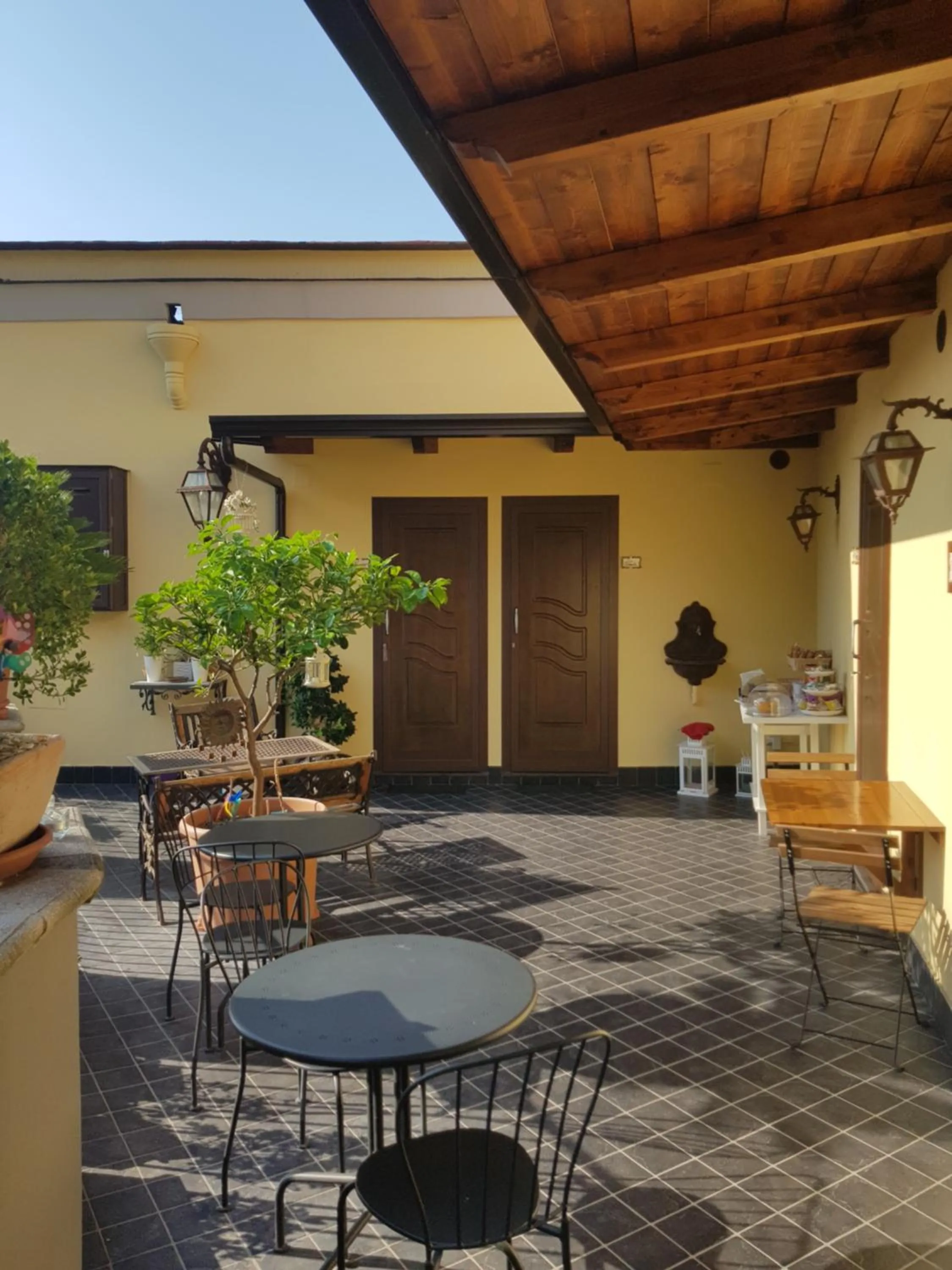 Balcony/Terrace in B&B La Veduta