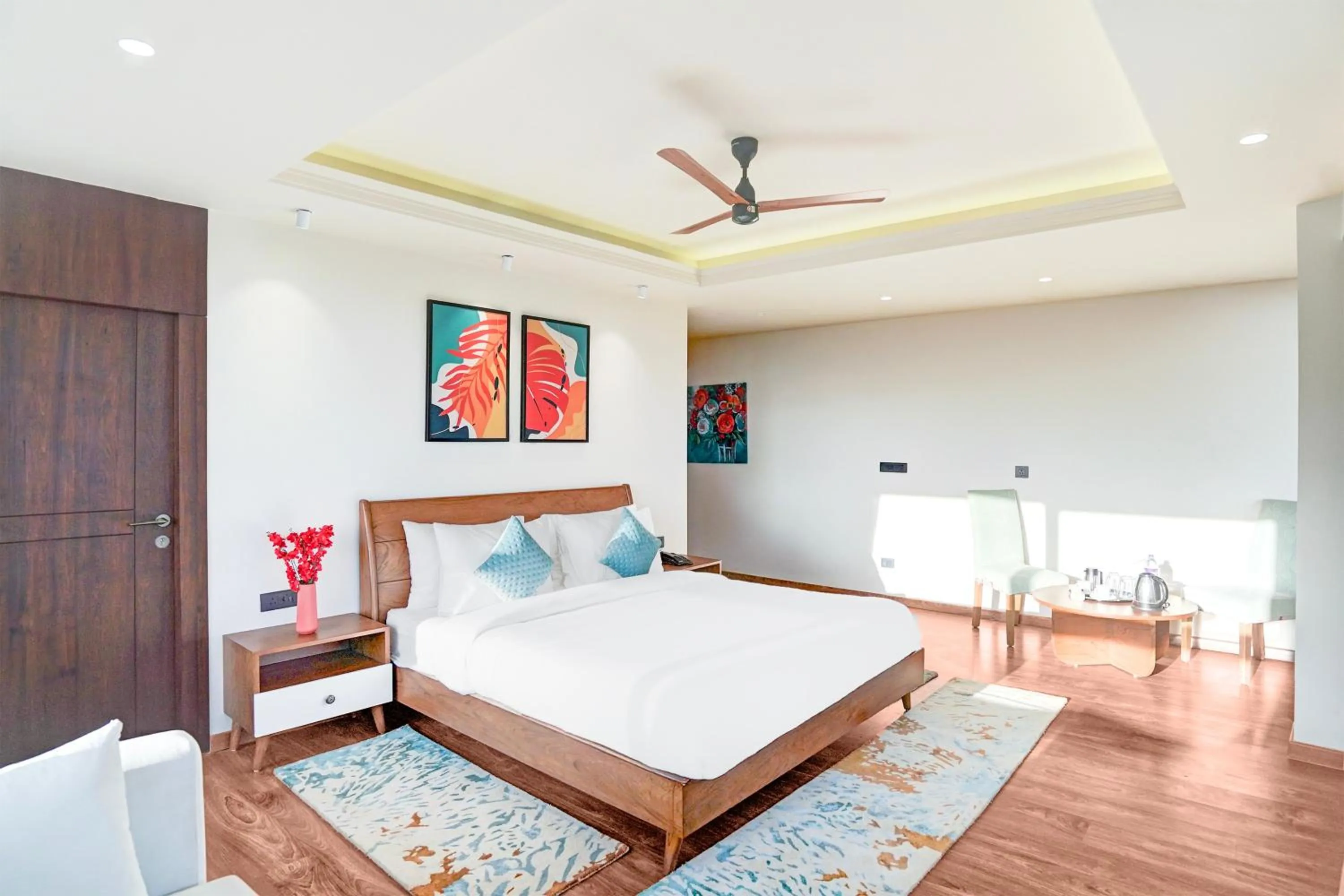 Bedroom, Bed in Sunday by CheckIn Premium 5 BHK Villa Mihika, Shimla