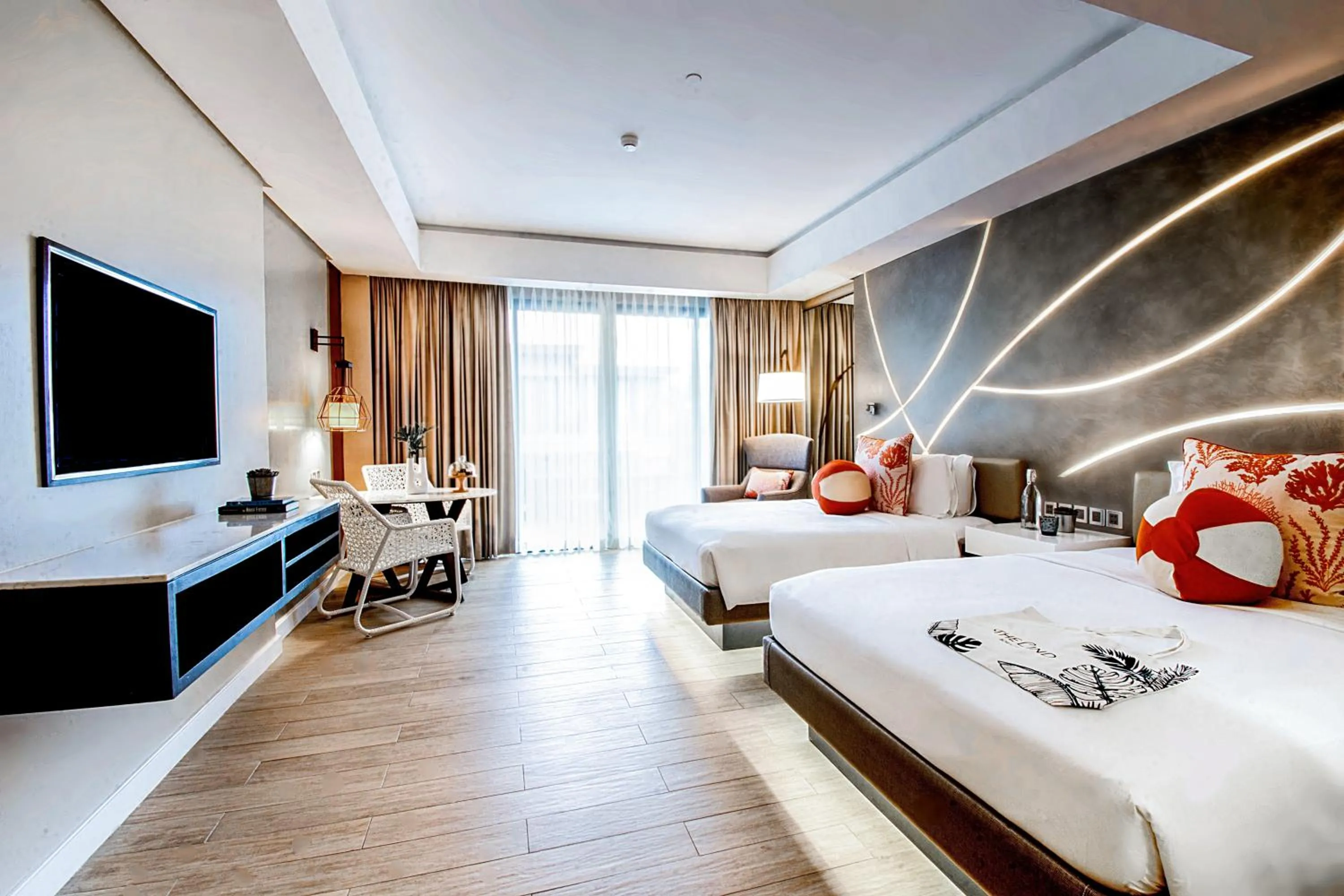 Bed in The Lind Boracay