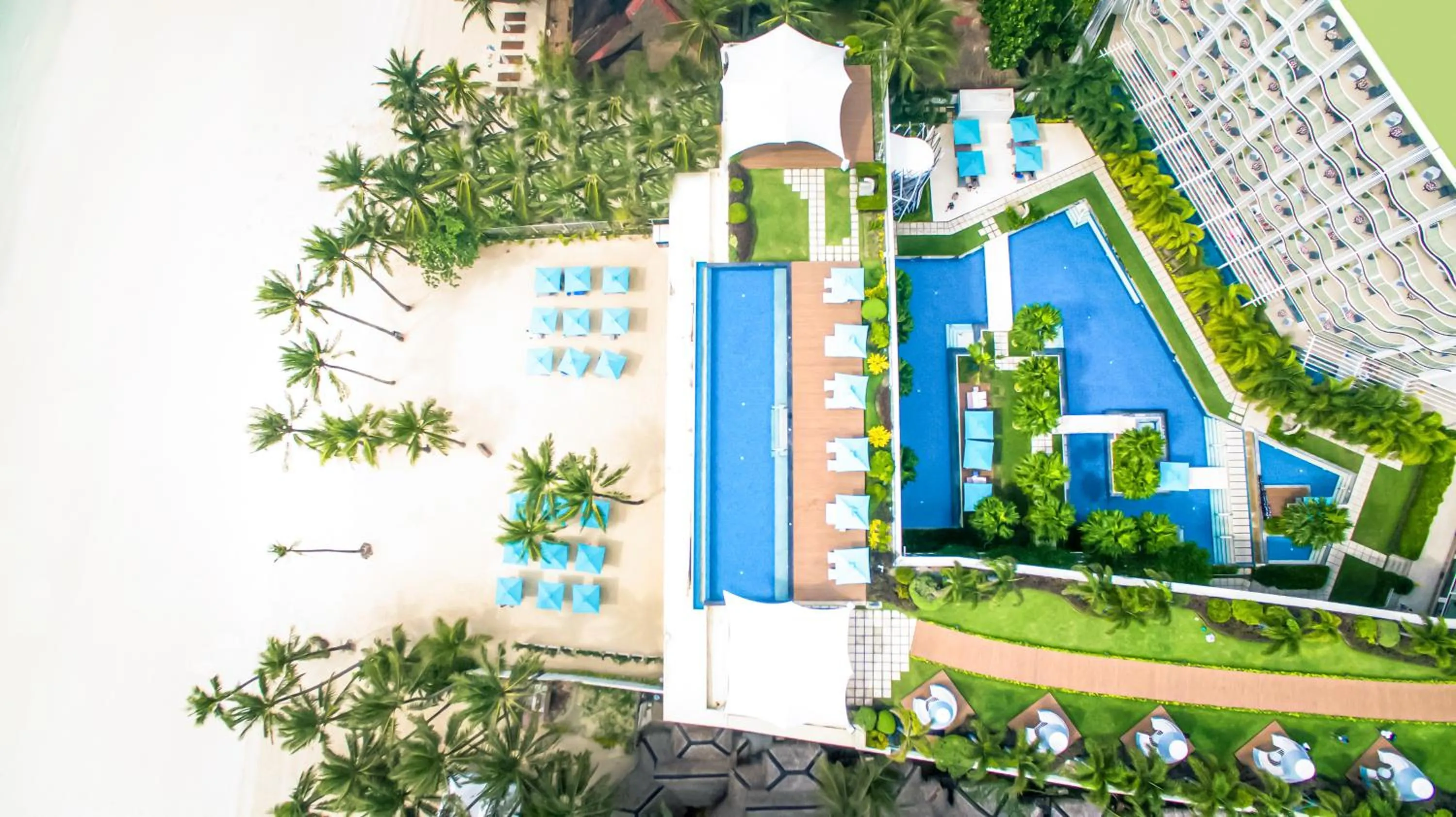 Bird's eye view in The Lind Boracay