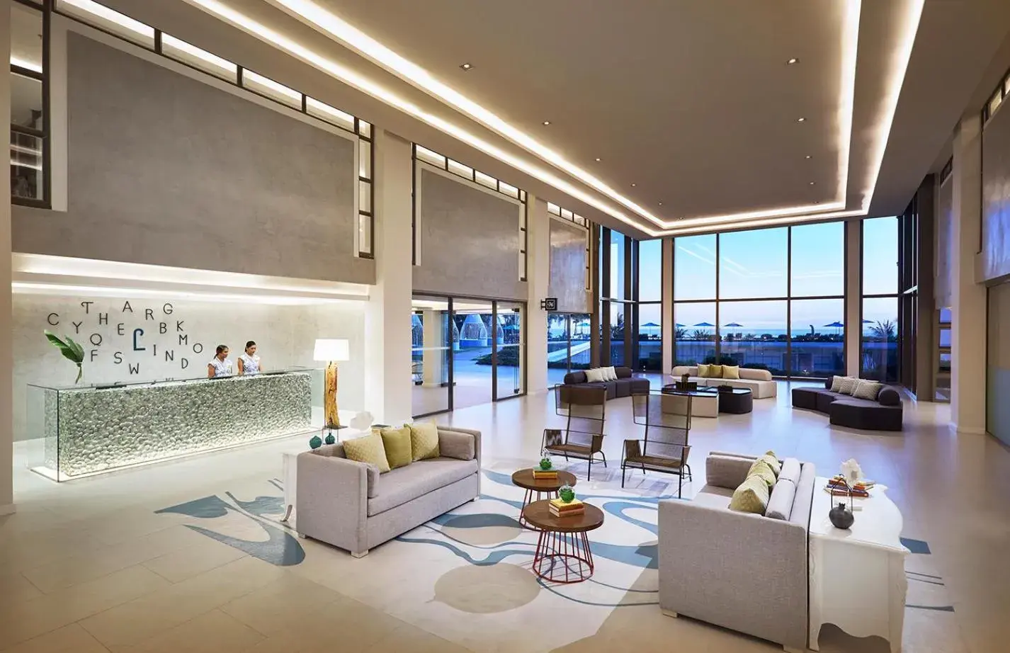 Lobby or reception in The Lind Boracay Lobby or reception in The Lind Boracay