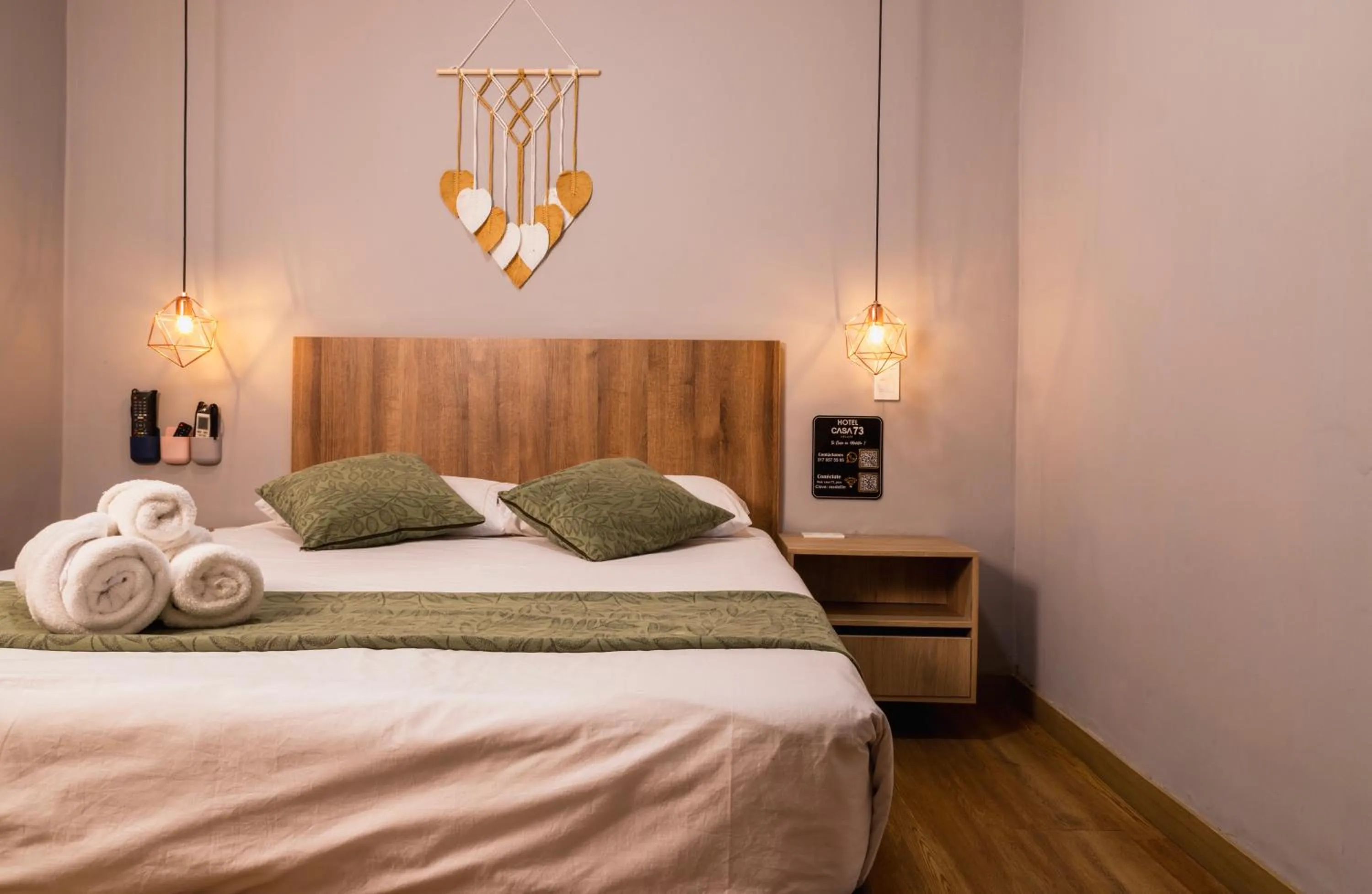 Bed in Hotel Casa 73 Deluxe