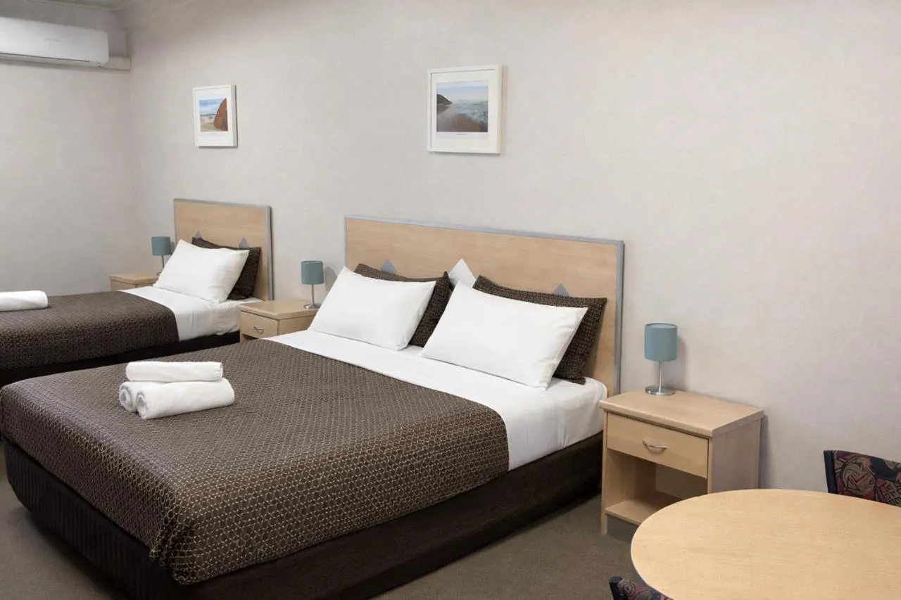 Bed in Highway One Motel