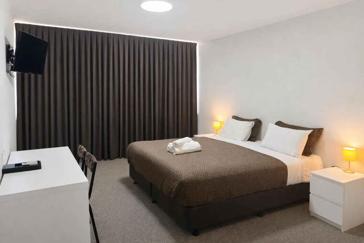 Bed in Highway One Motel