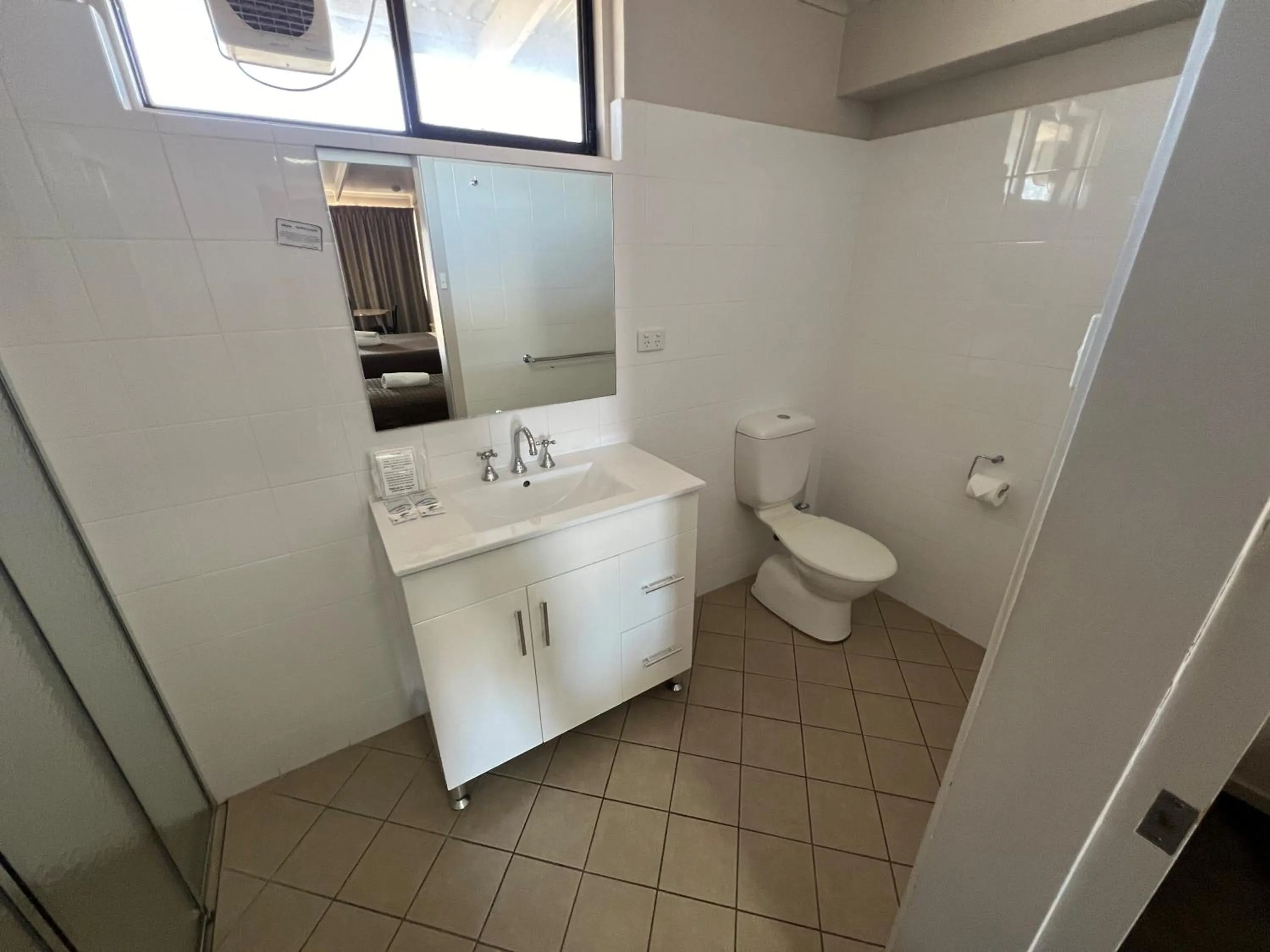 Bathroom in Highway One Motel