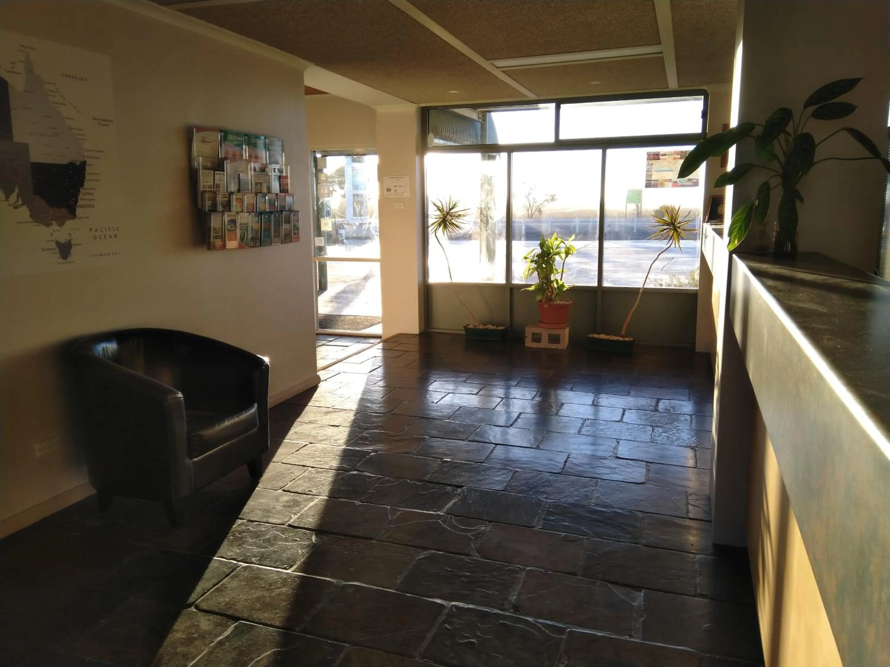 Lobby or reception in Highway One Motel
