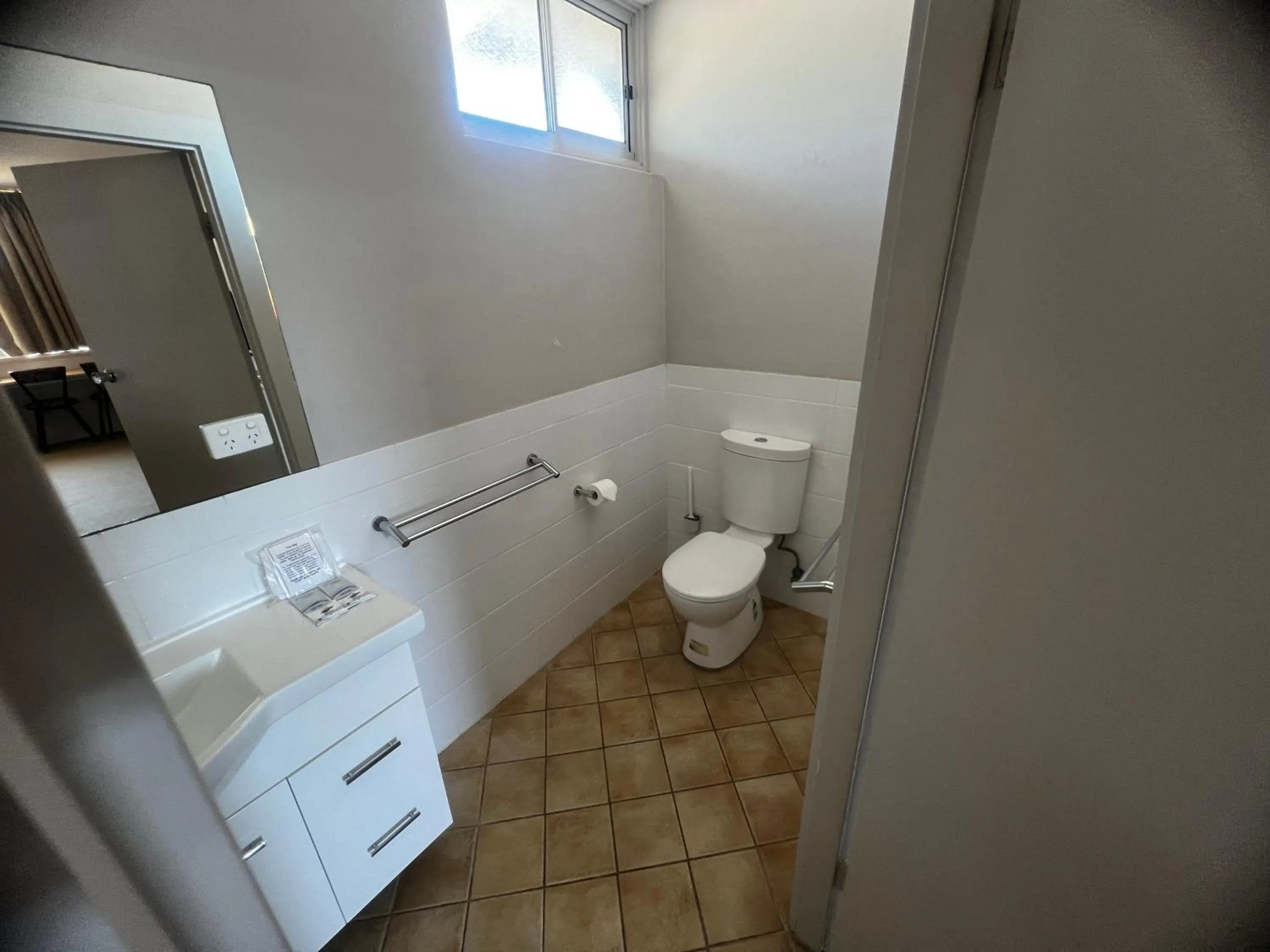 Shower in Highway One Motel