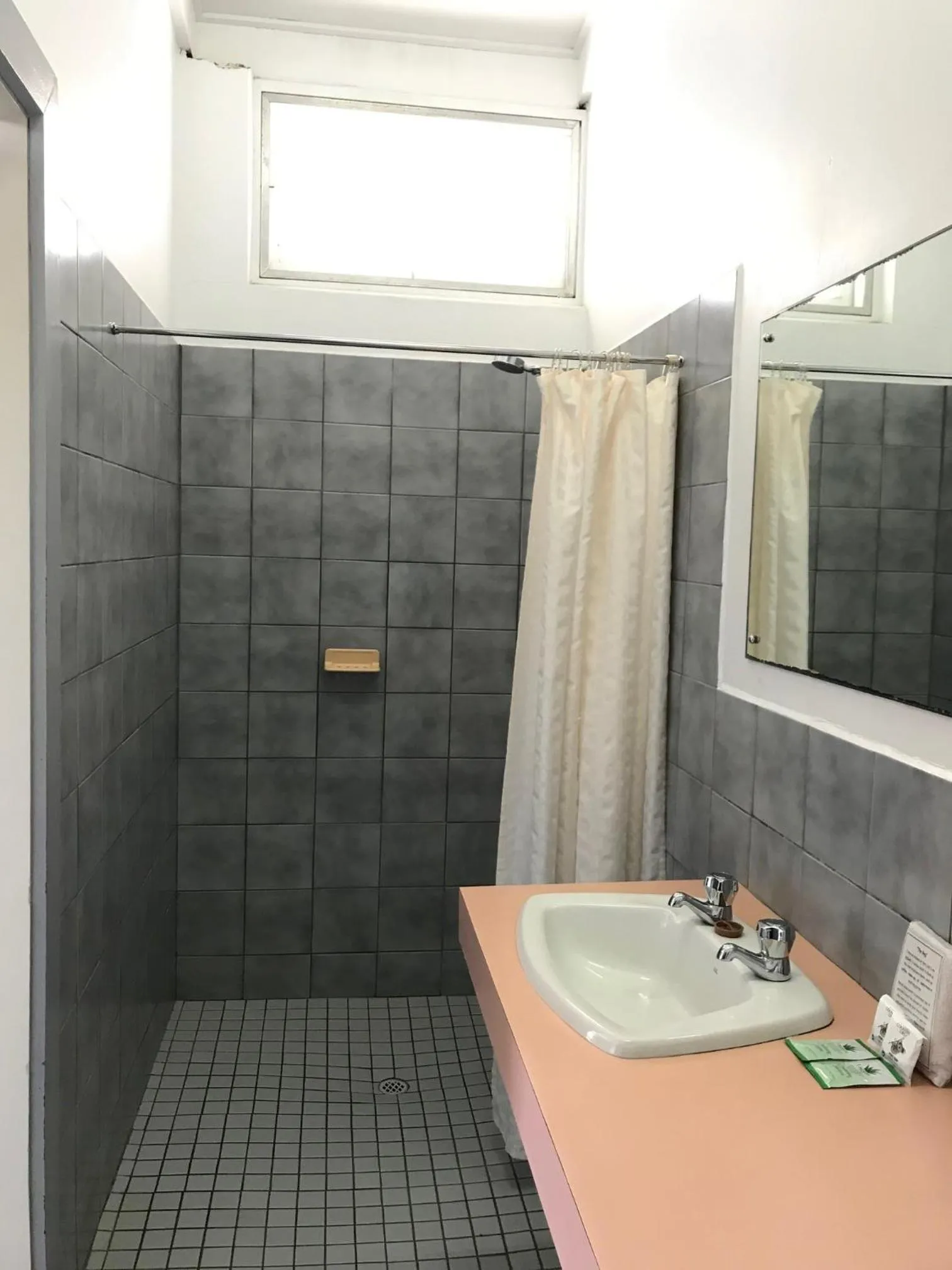 Bathroom in Highway One Motel