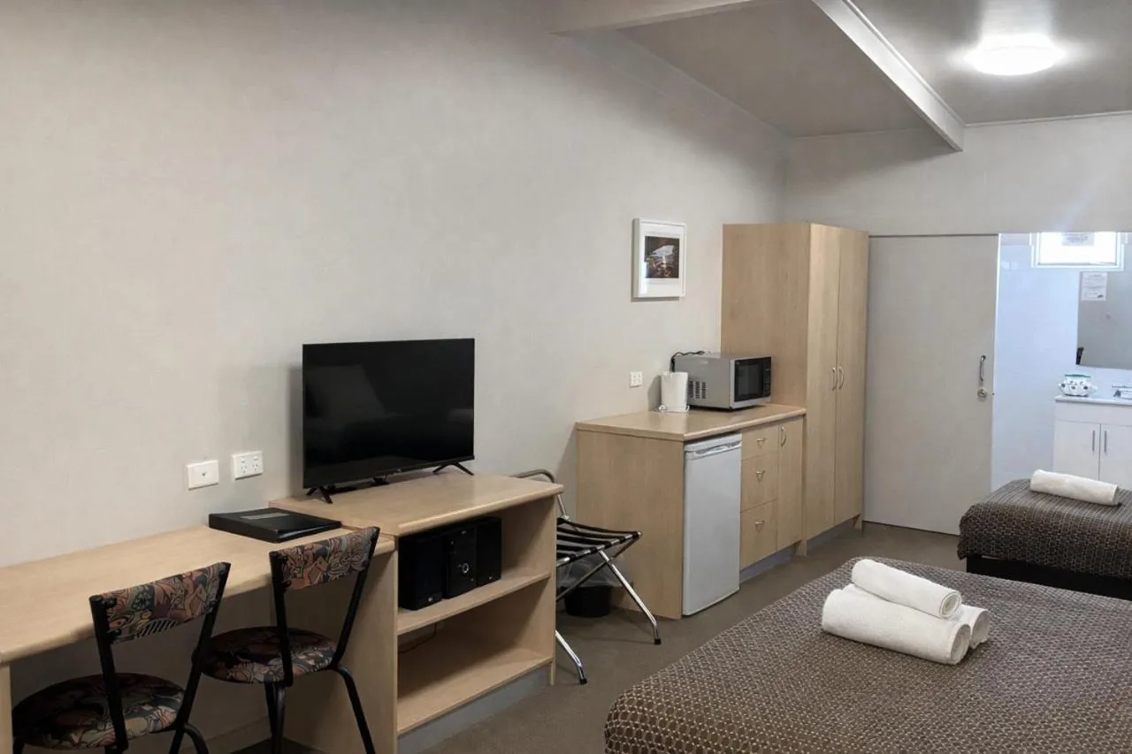 Bed in Highway One Motel