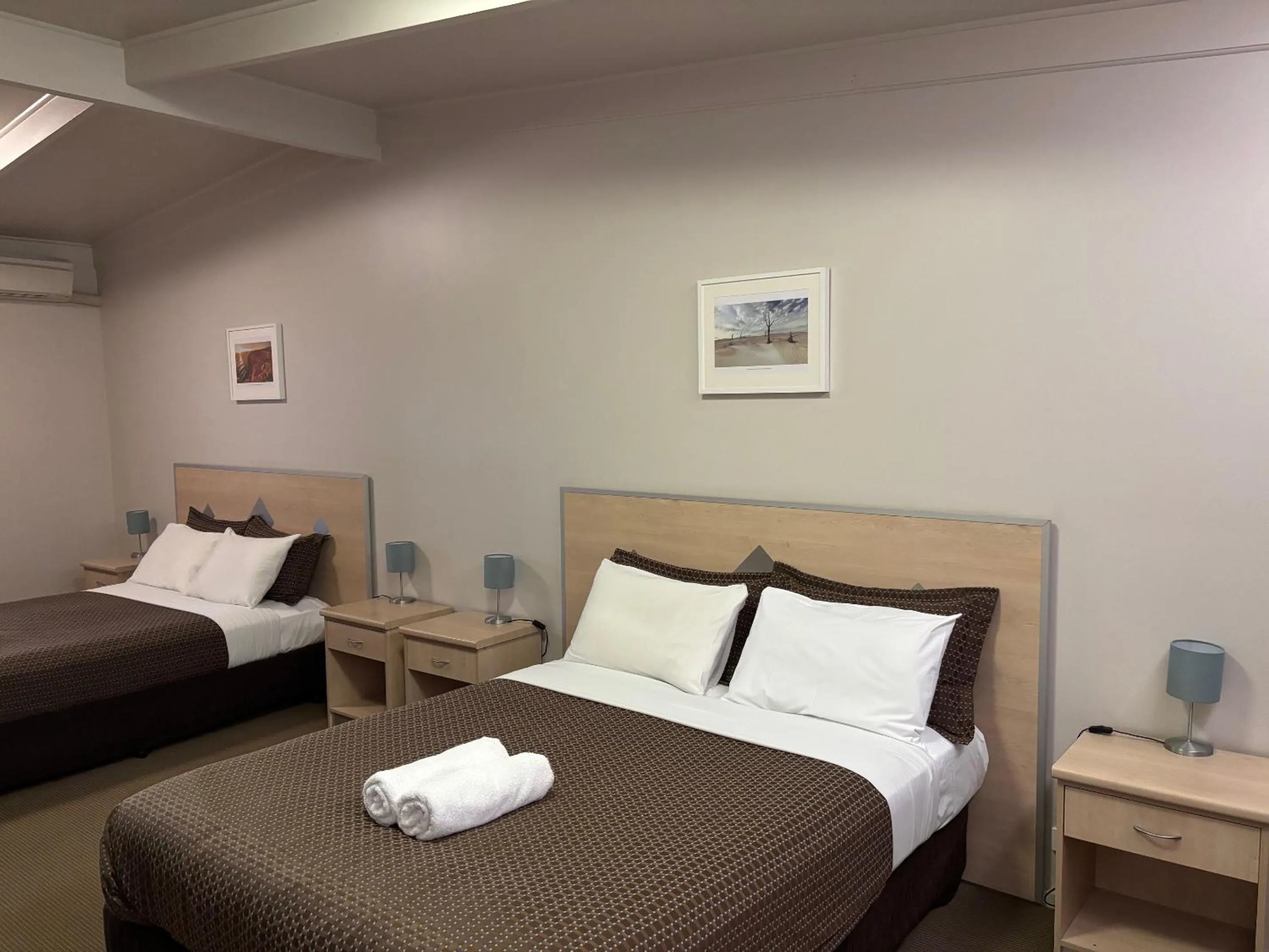 Bed in Highway One Motel